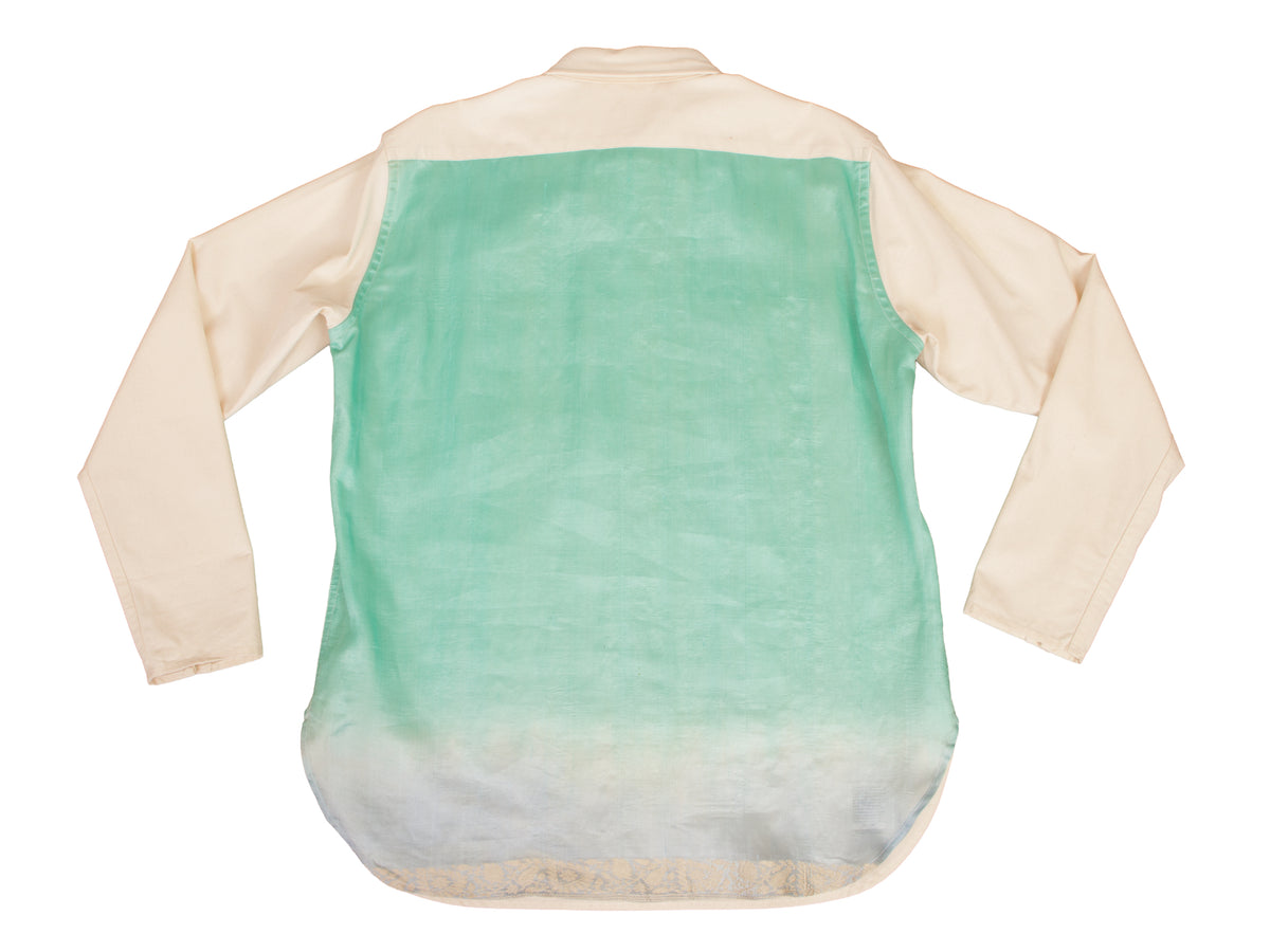 Ours Again Gradient Panel Shirt