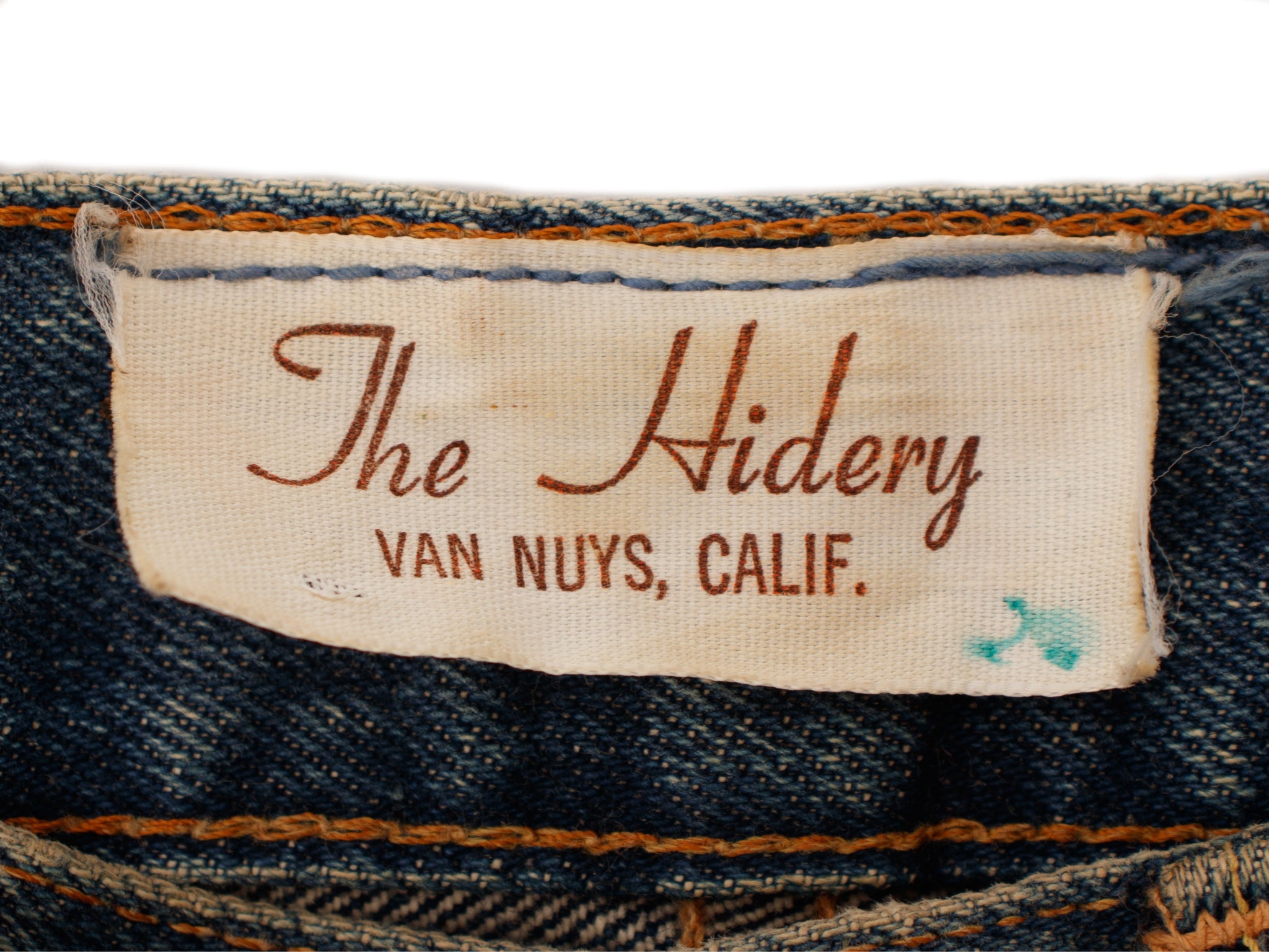 The Hidery Denim & Doe Skin Halter & Skirt Set
