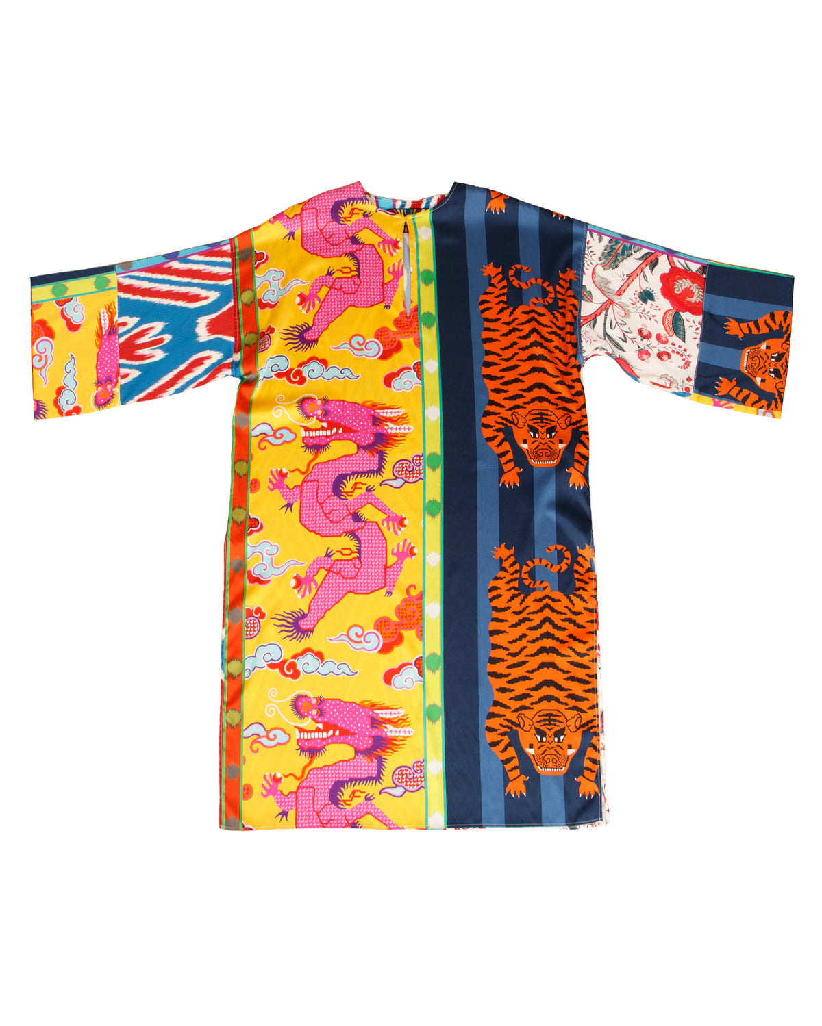 SS2020 Libertine Dragon and Tiger Print Kaftan