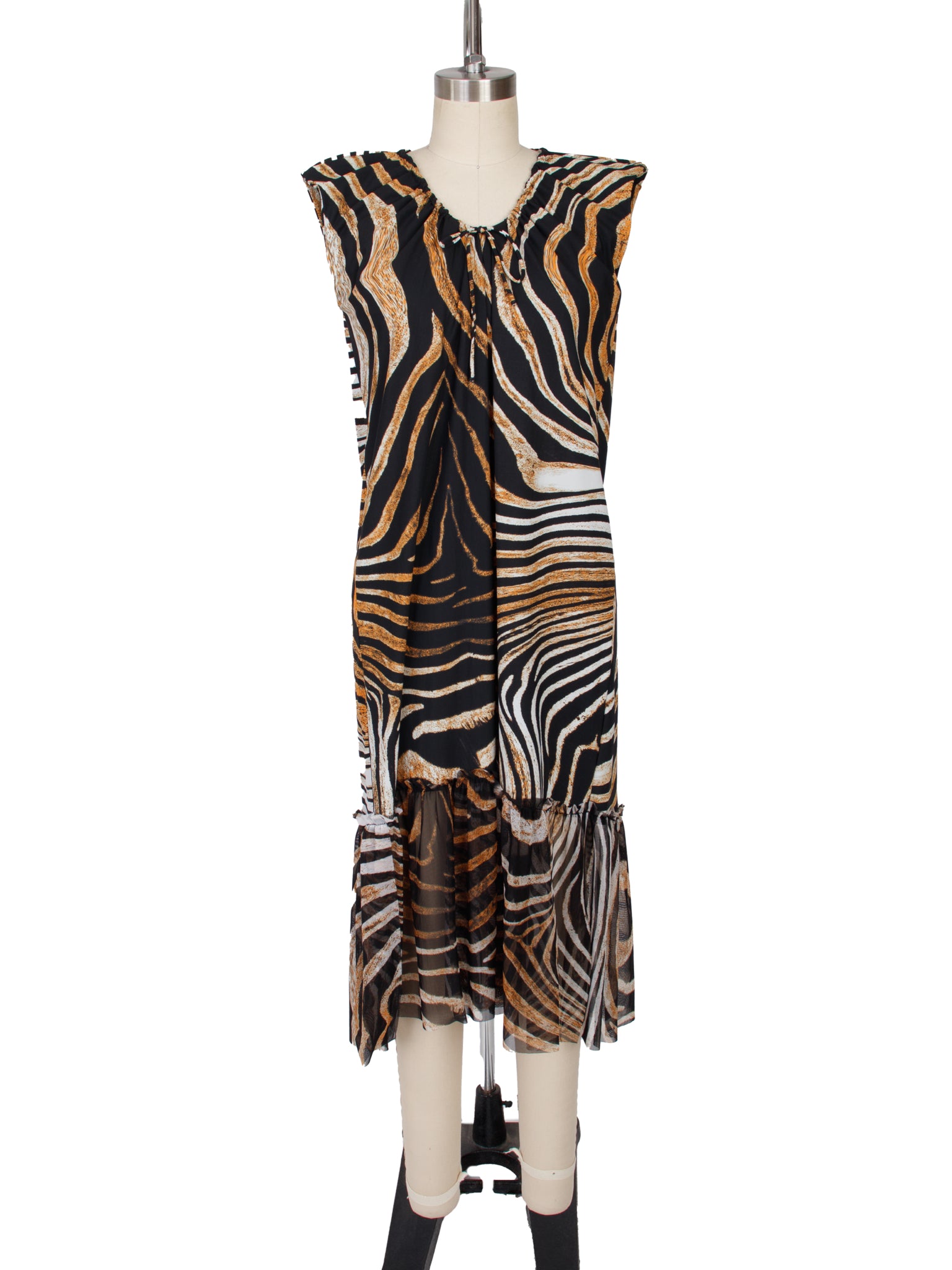 Chiara Boni La Petite Robe Animal Print Dress