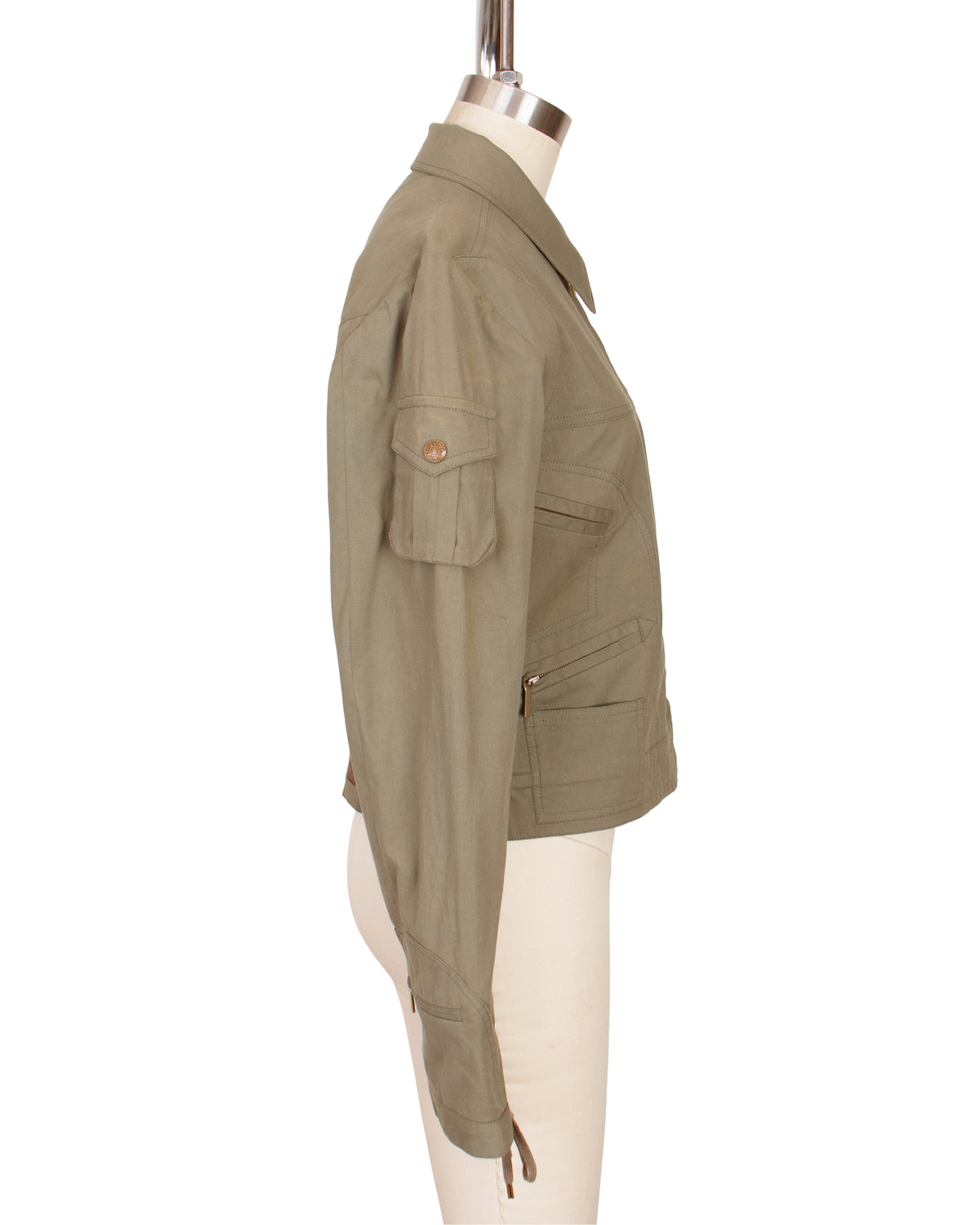 SS 2003 Christian Dior Boutique Lace-Up Jacket AS-IS