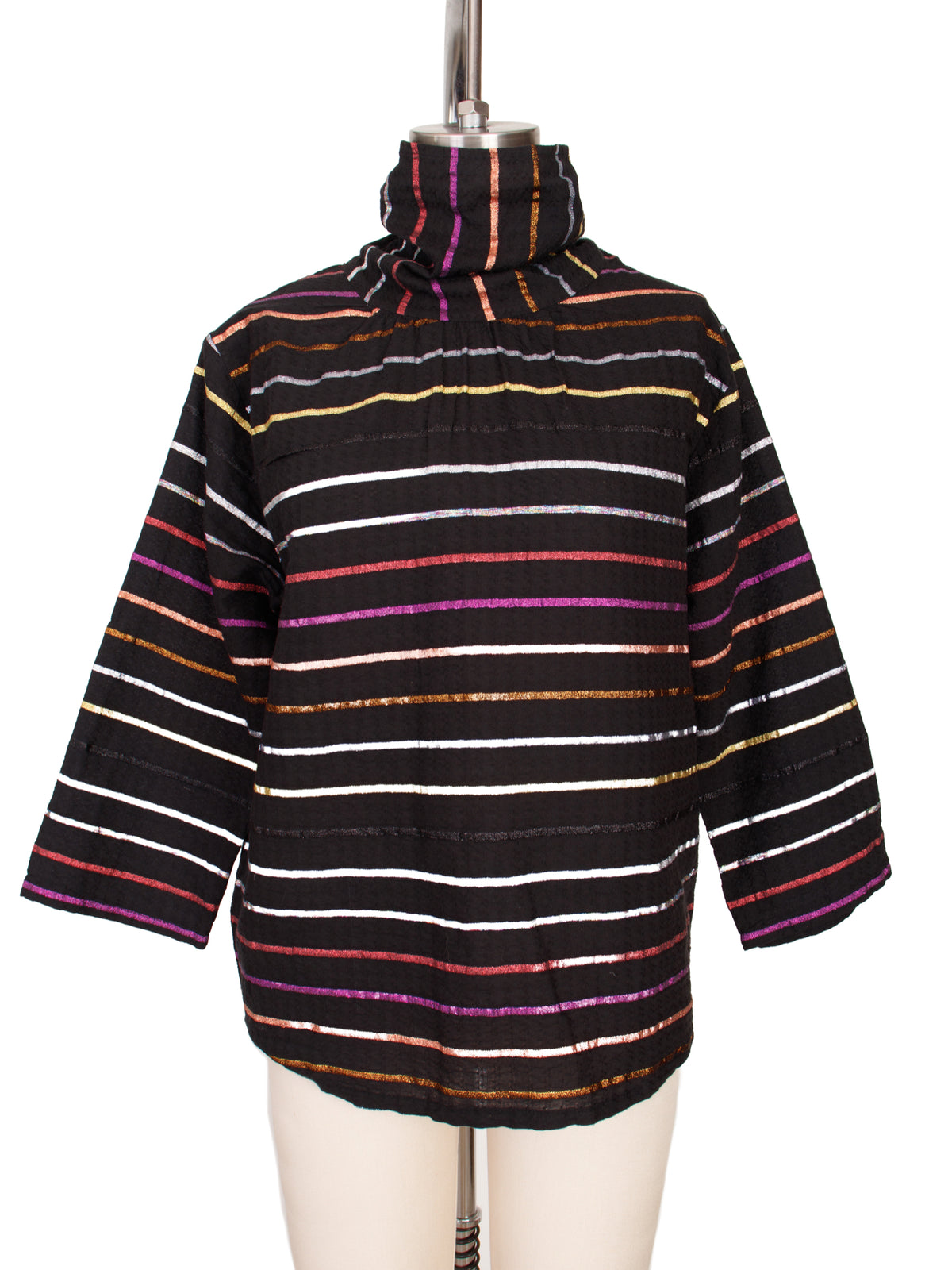 Ace & Jig Multicolor Metallic Stripe Top
