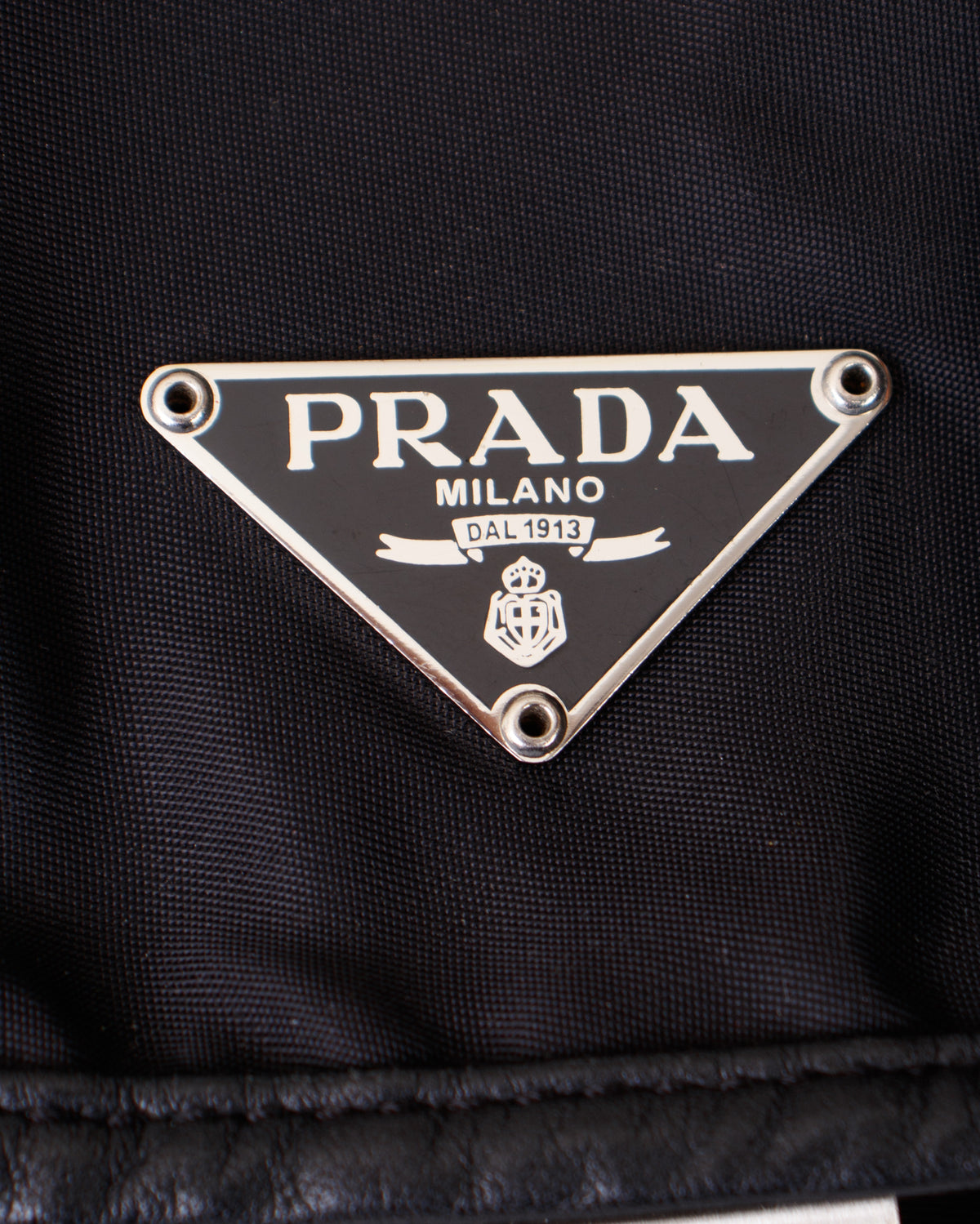 Prada Tessuto Buckle Backpack
