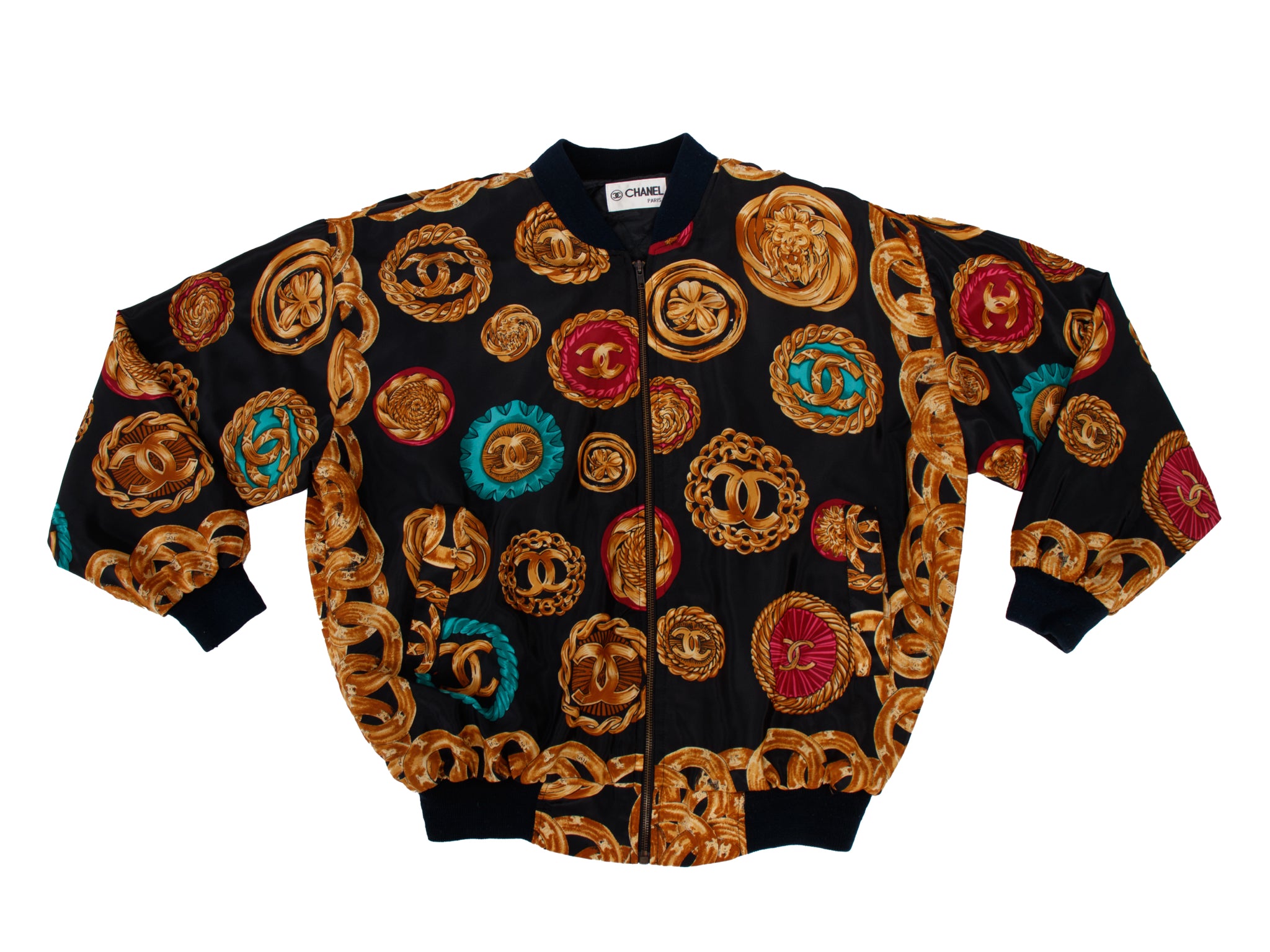 1990s Bootleg Chanel Bomber Jacket