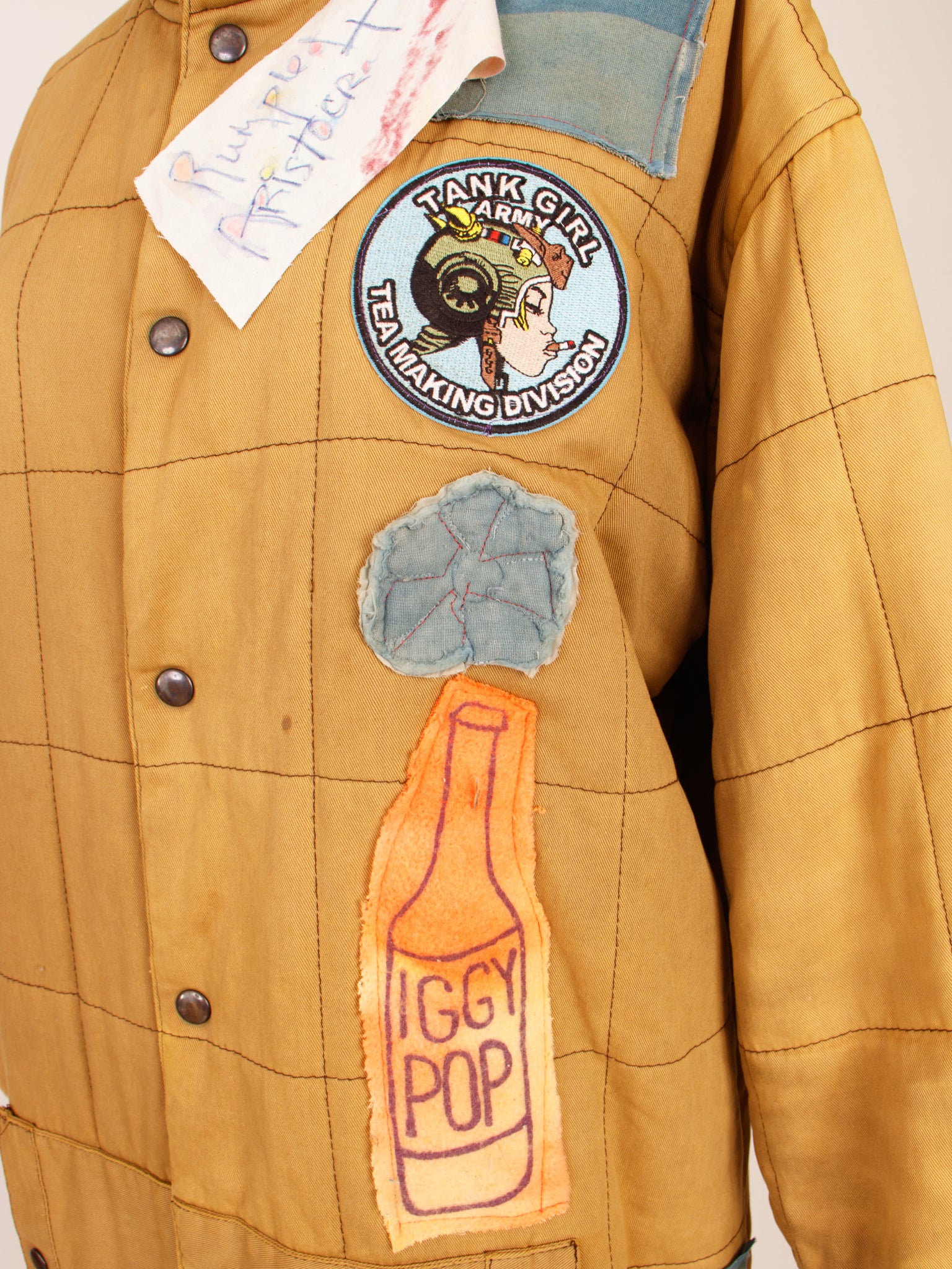 Mercy x Rumpled Aristocrat Quilted Patch Coat