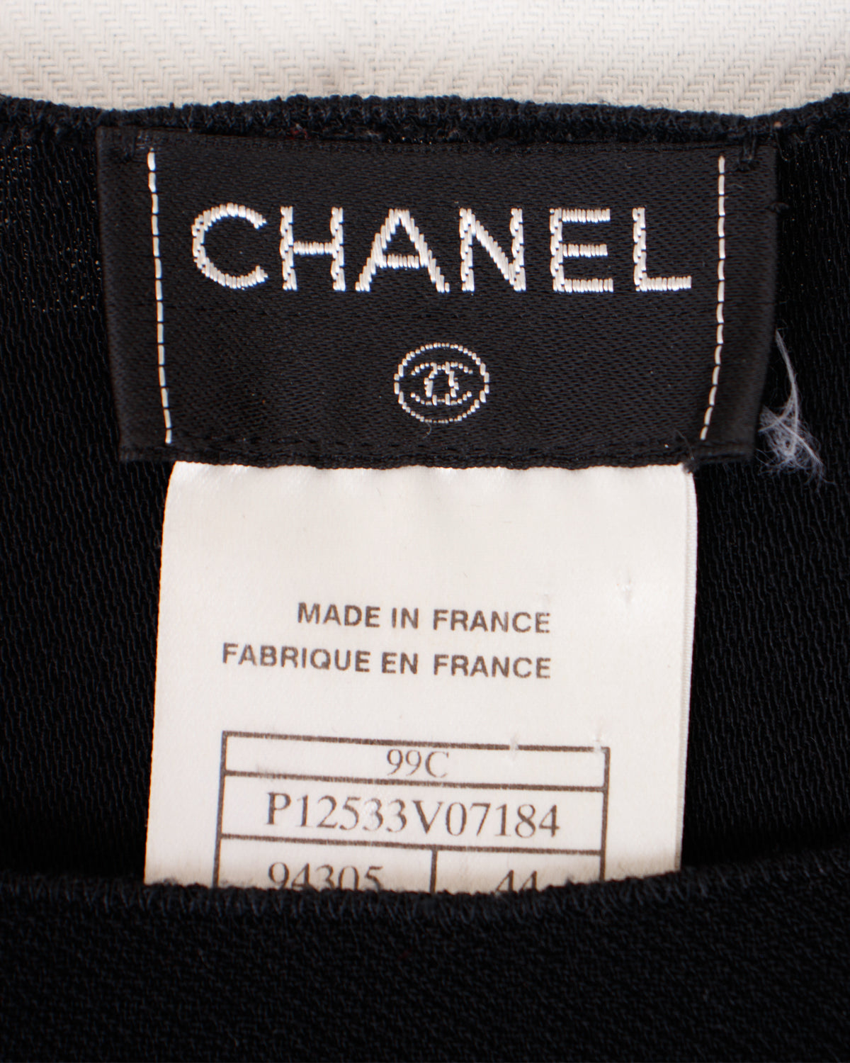 Cruise 1999 Chanel Wool Twill Top