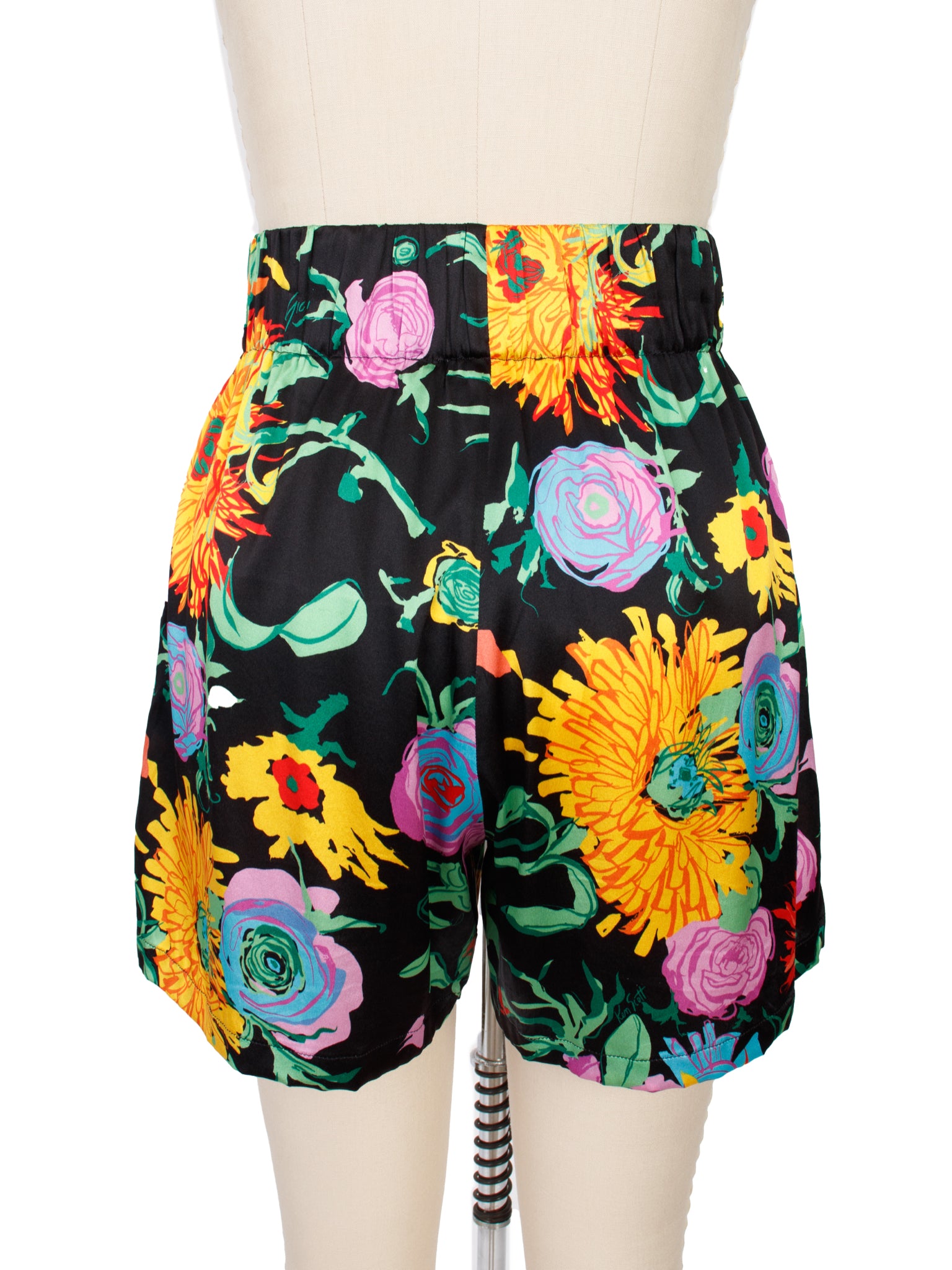 Gucci x Ken Scott Silk Floral Boxer Shorts