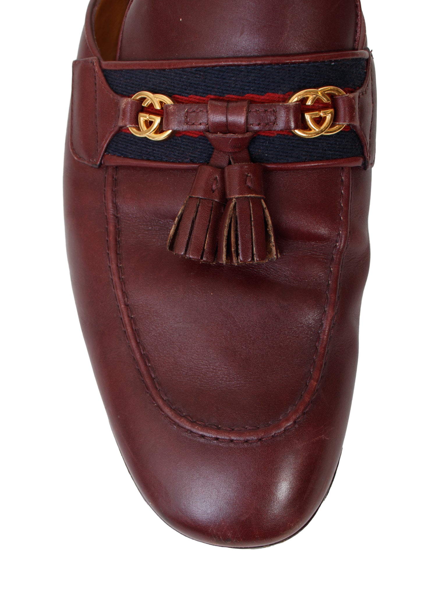 Gucci Princetown Tassel Mules