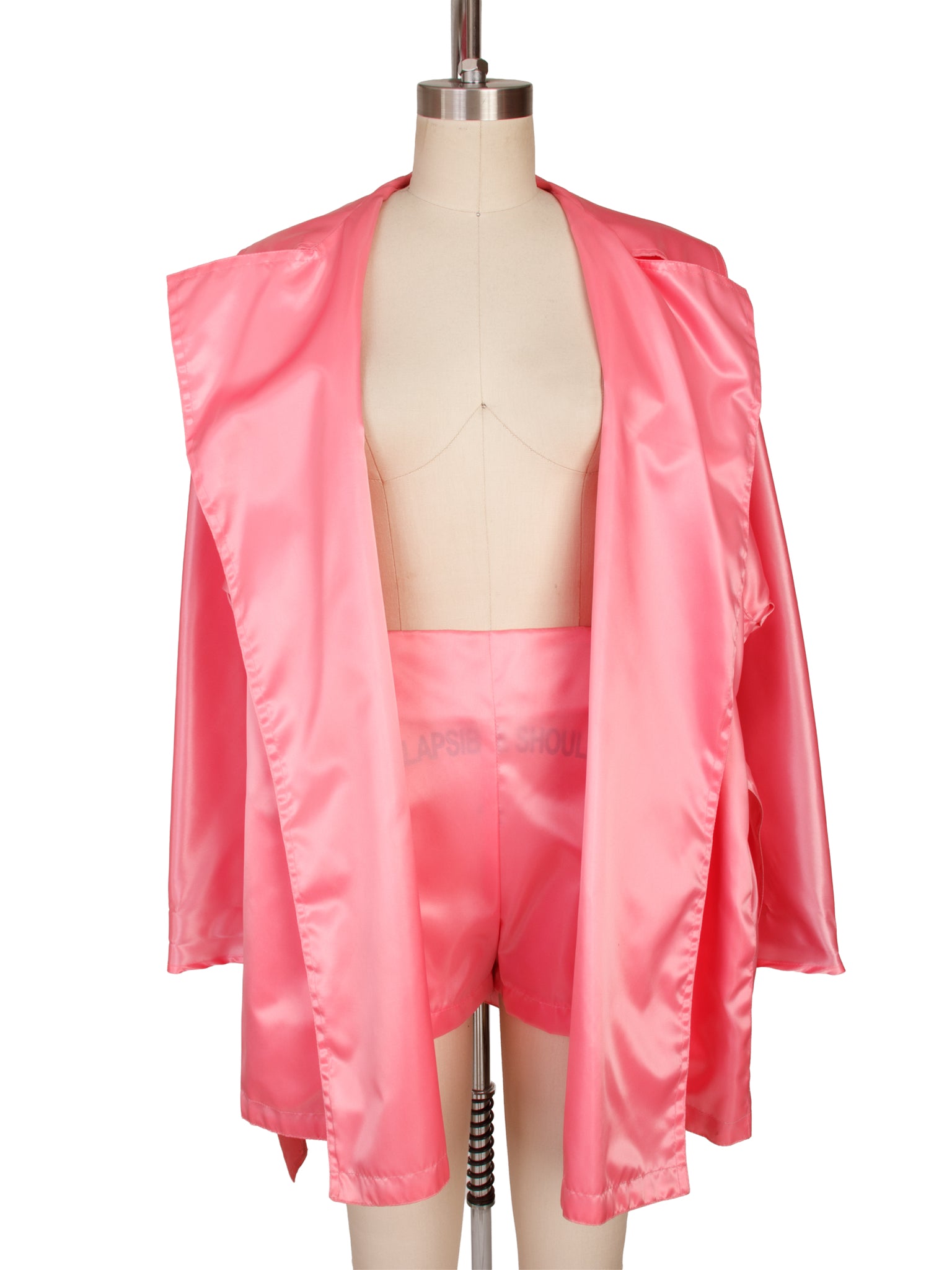 Nobody by Elisabeth Rogiani Taffeta Jacket & Shorts Set