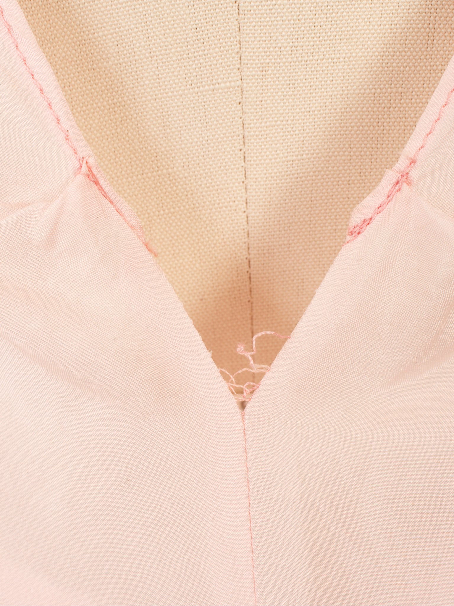 1930s Silk & Tulle Dropwaist Nightgown