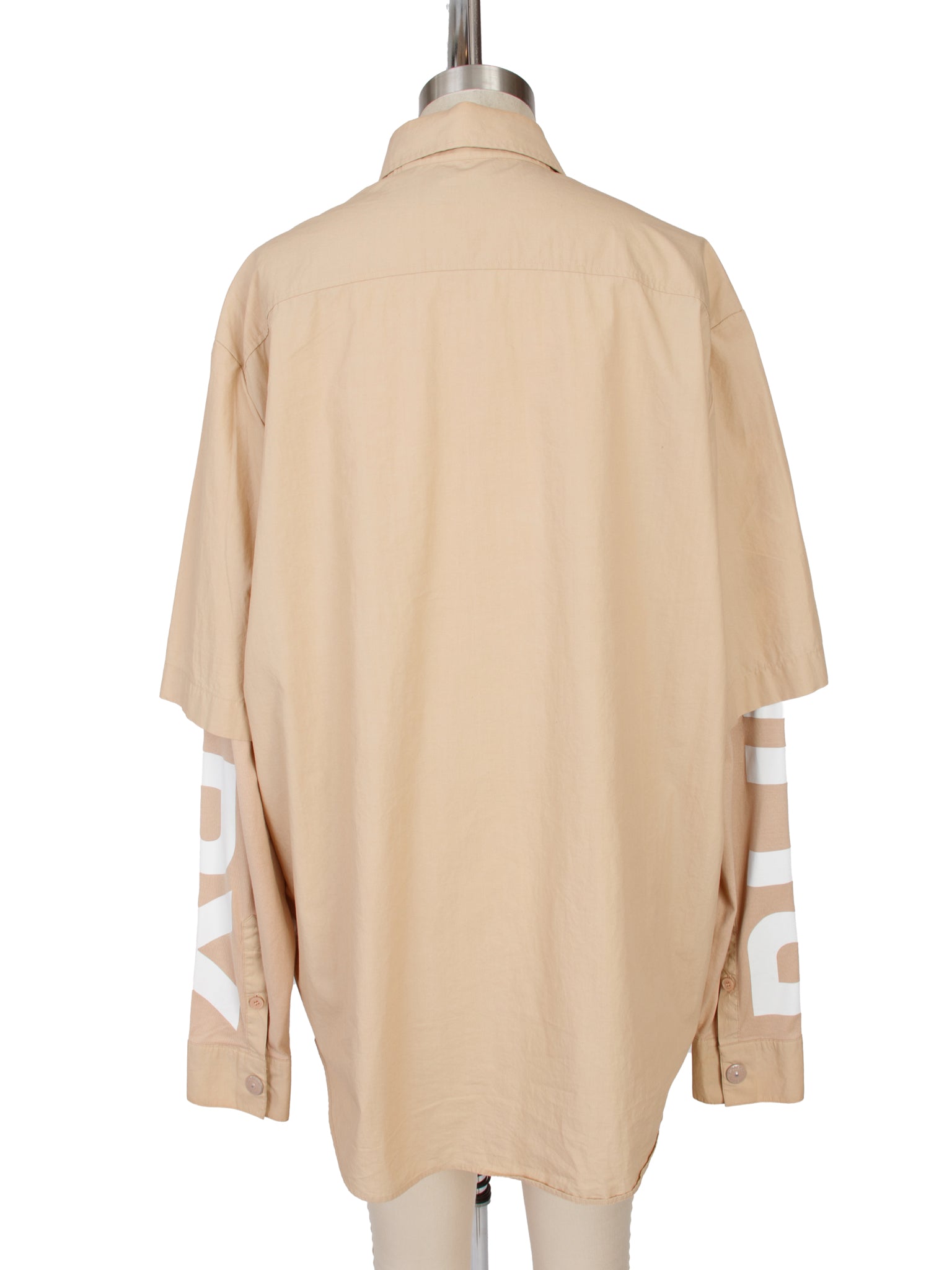 Burberry Graphic Layered Sleeve Shirt
