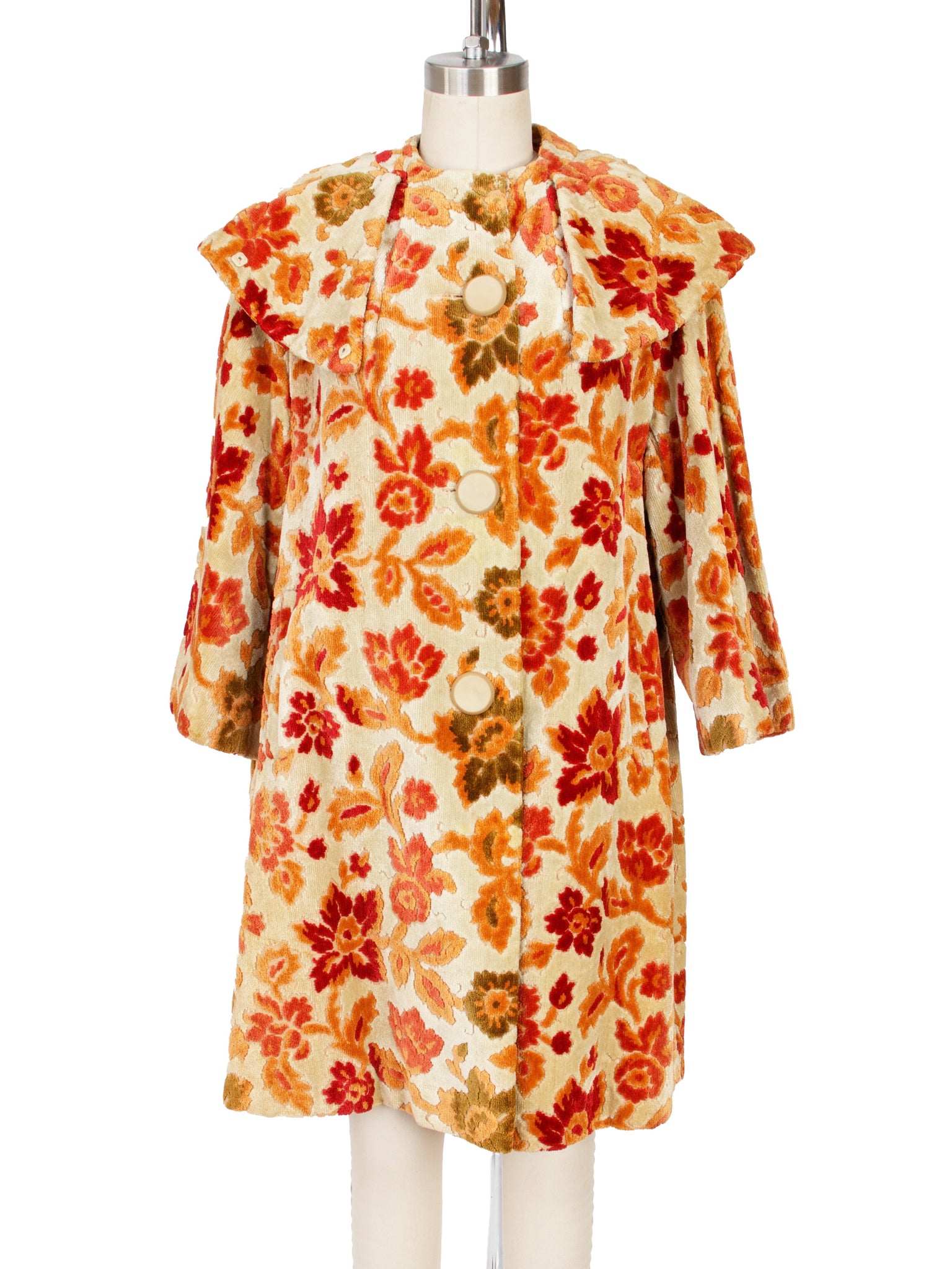 1960's Floral Tapestry Swing Coat – Mercy Vintage