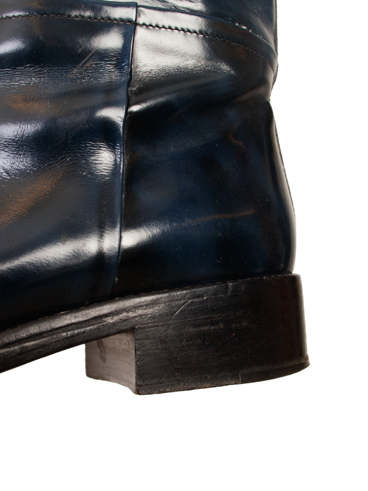 Prada Patent Leather Tall Boots
