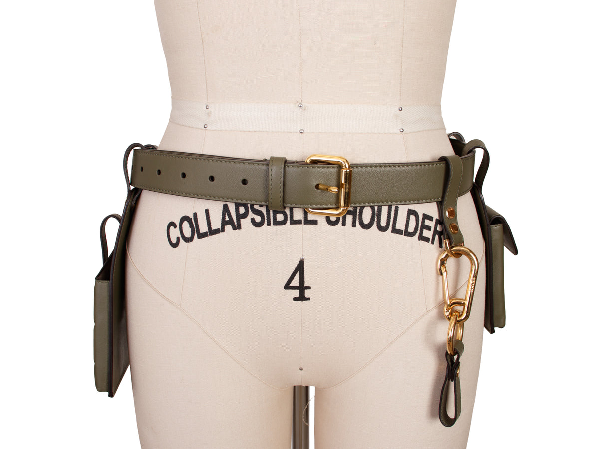 Fendi Leather Utility Belt Bag*
