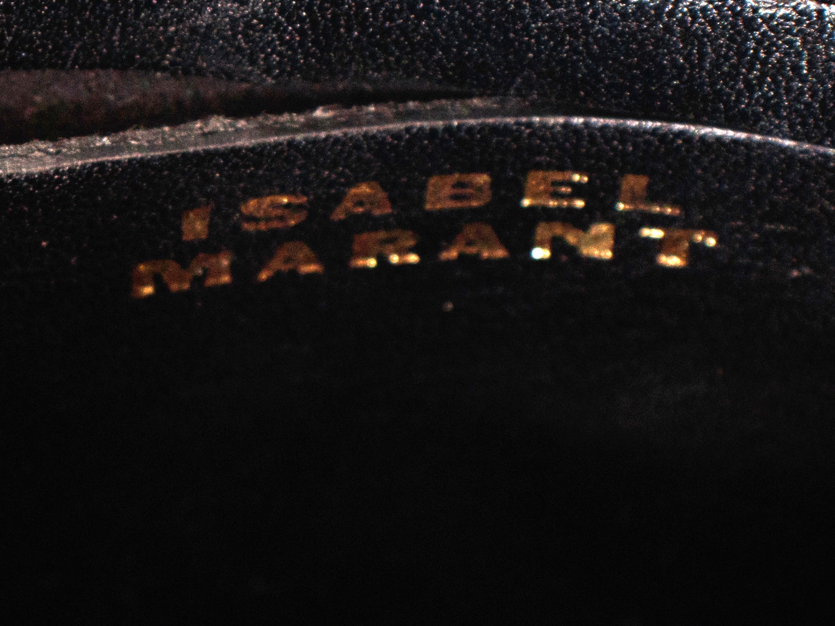 Isabel Marant Oskan Moon Ponyhair Studded Bag