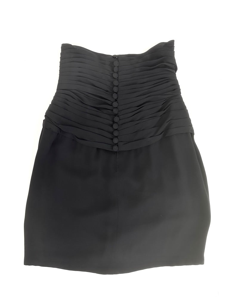 Chanel Boutique Silk Corset Skirt