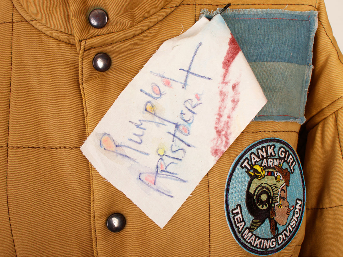 Mercy x Rumpled Aristocrat Quilted Patch Coat