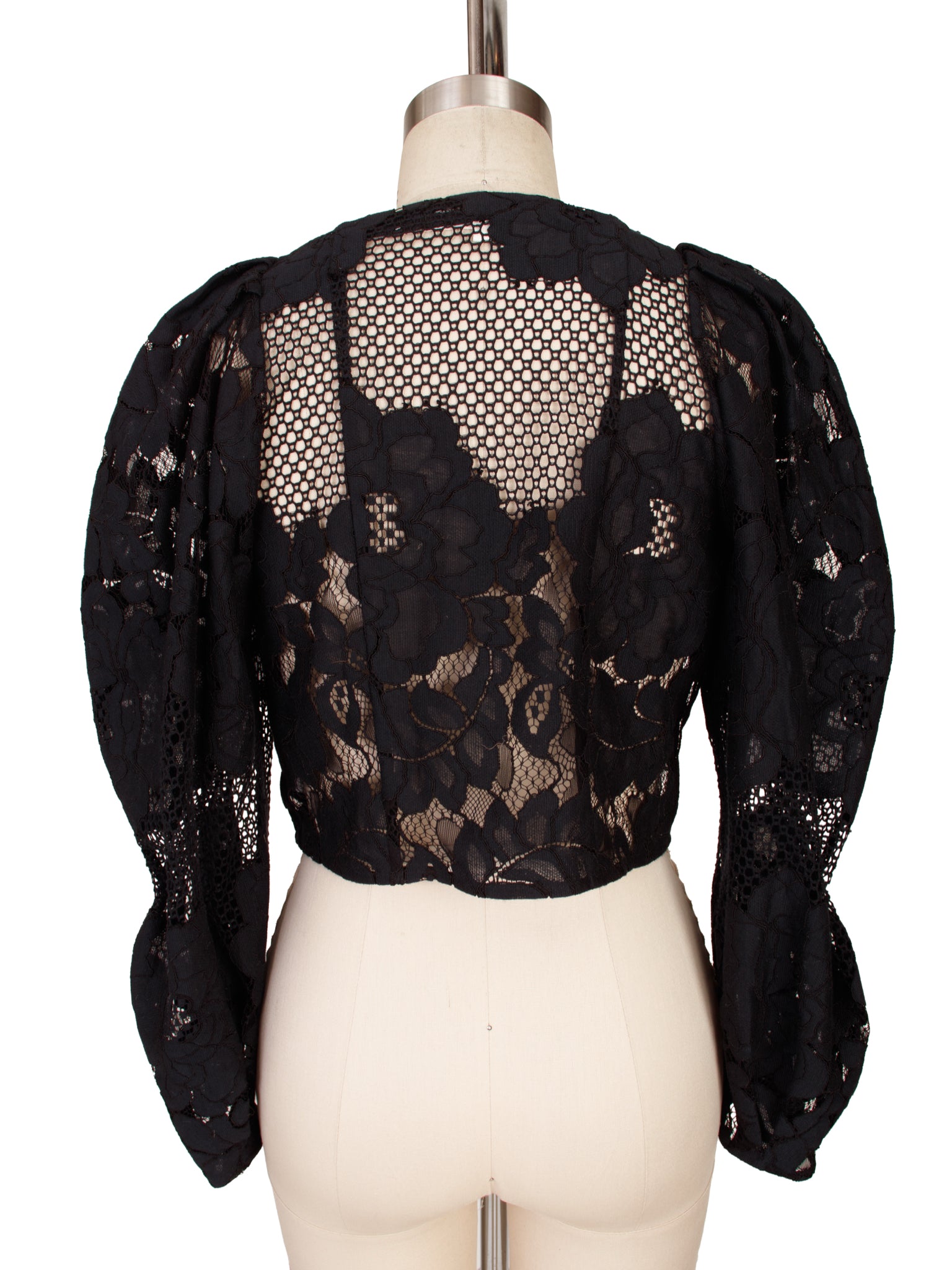 Mr. Larkin Guipure Lace Blouse