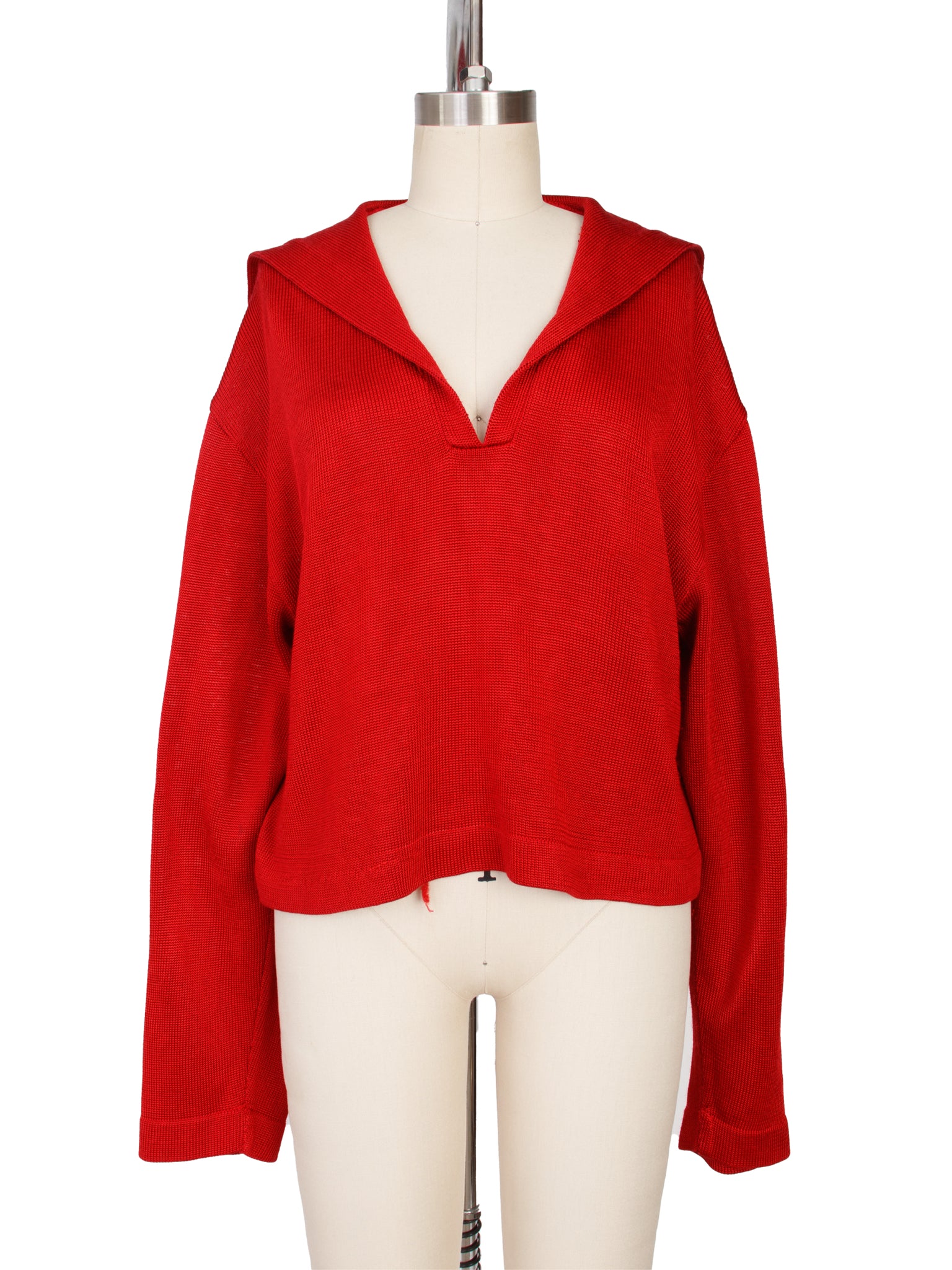 1980s Jean Paul Gaultier Equator Sailor Collar Sweater