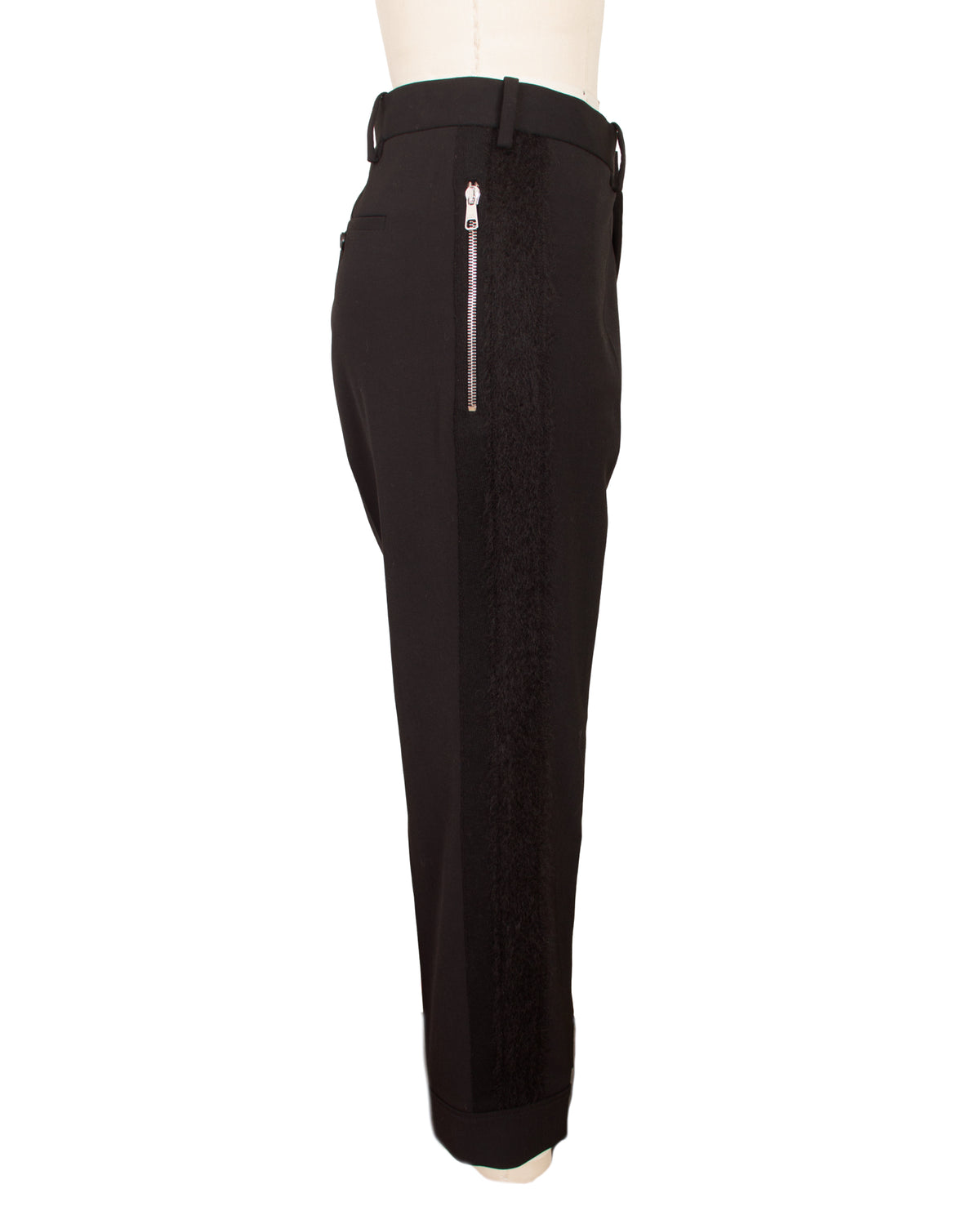 Neil Barrett Wool Blend Tuxedo Stripe Trousers