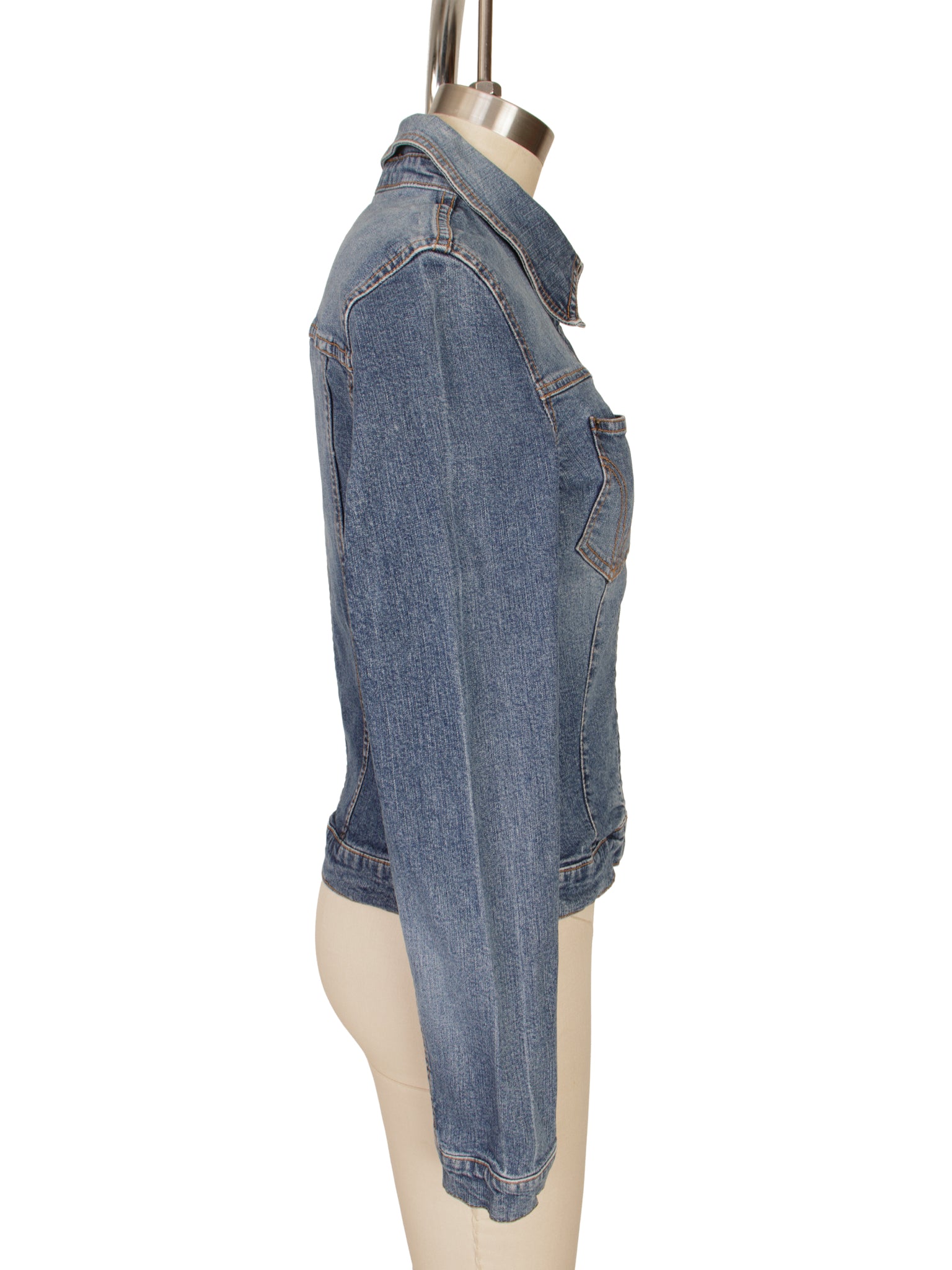 D&G Fitted Denim Zip Jacket