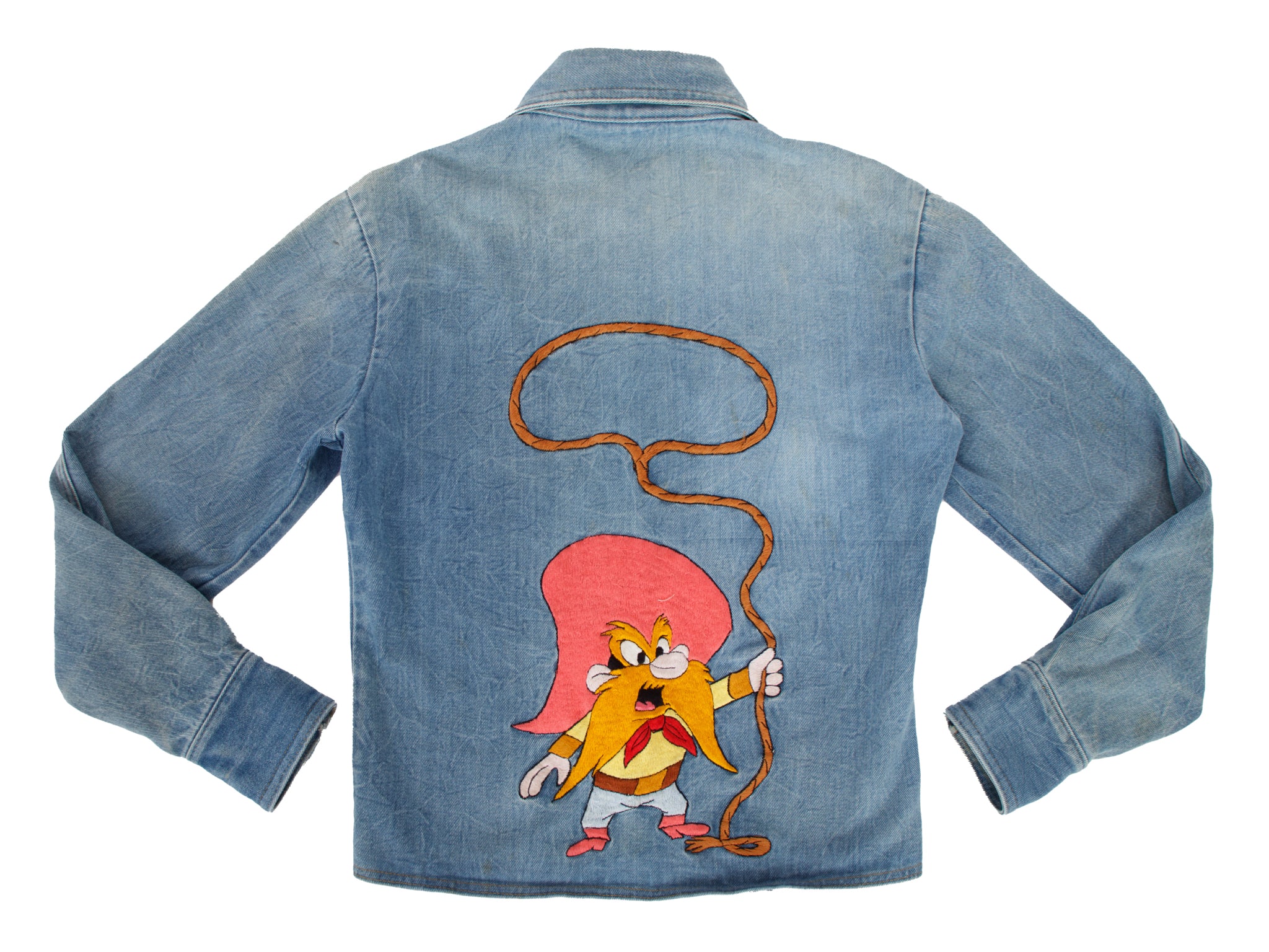 Antonio Guissepe Yosemite Sam Denim Embroidered Pant Set
