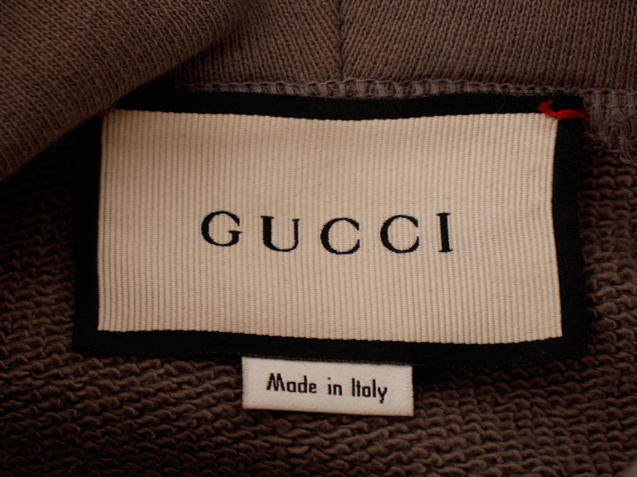 Gucci GG Web Hooded Sweatshirt