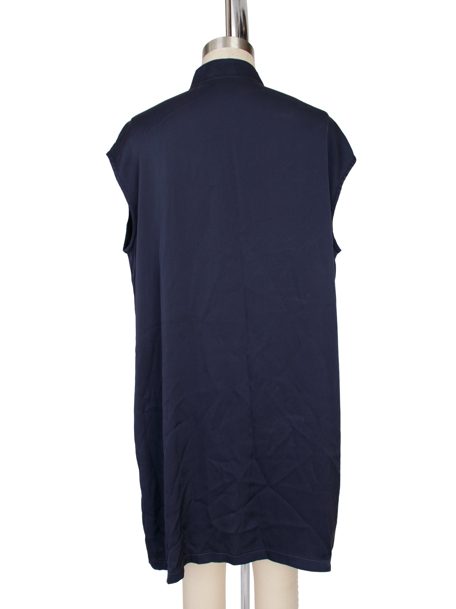 6397 Silk Sleeveless Tunic