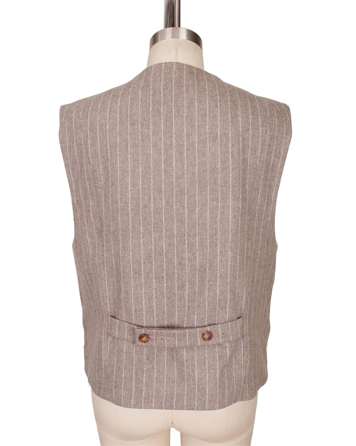 LouLou Studio Wool Cashmere Pinstripe Vest