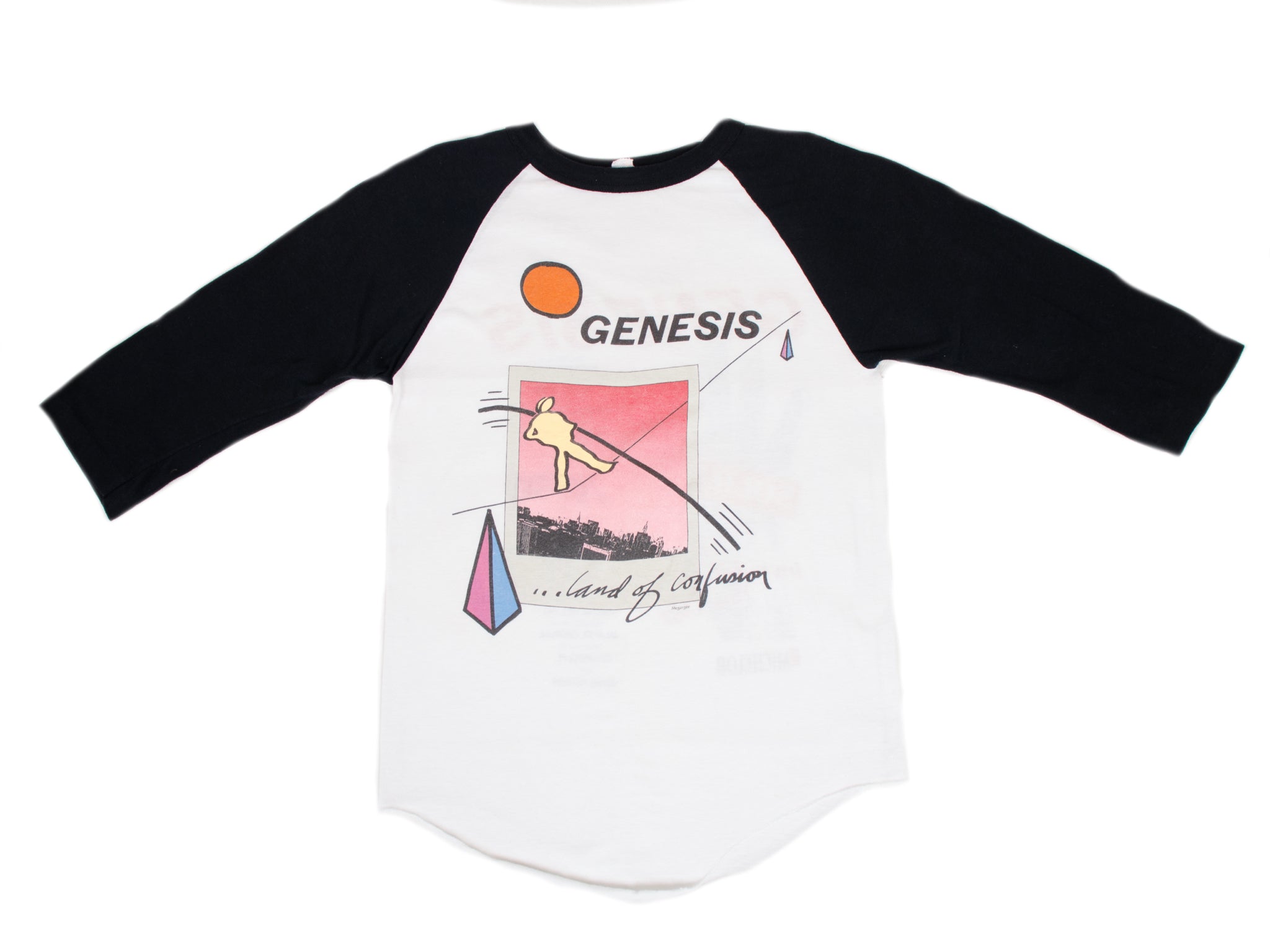 Genesis Invisible Touch '87 Tour Raglan Tee