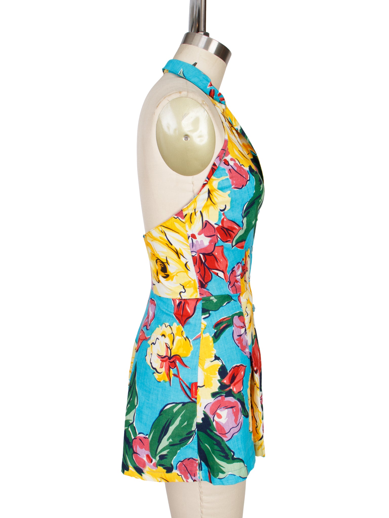 Fiorucci Floral Halter Romper
