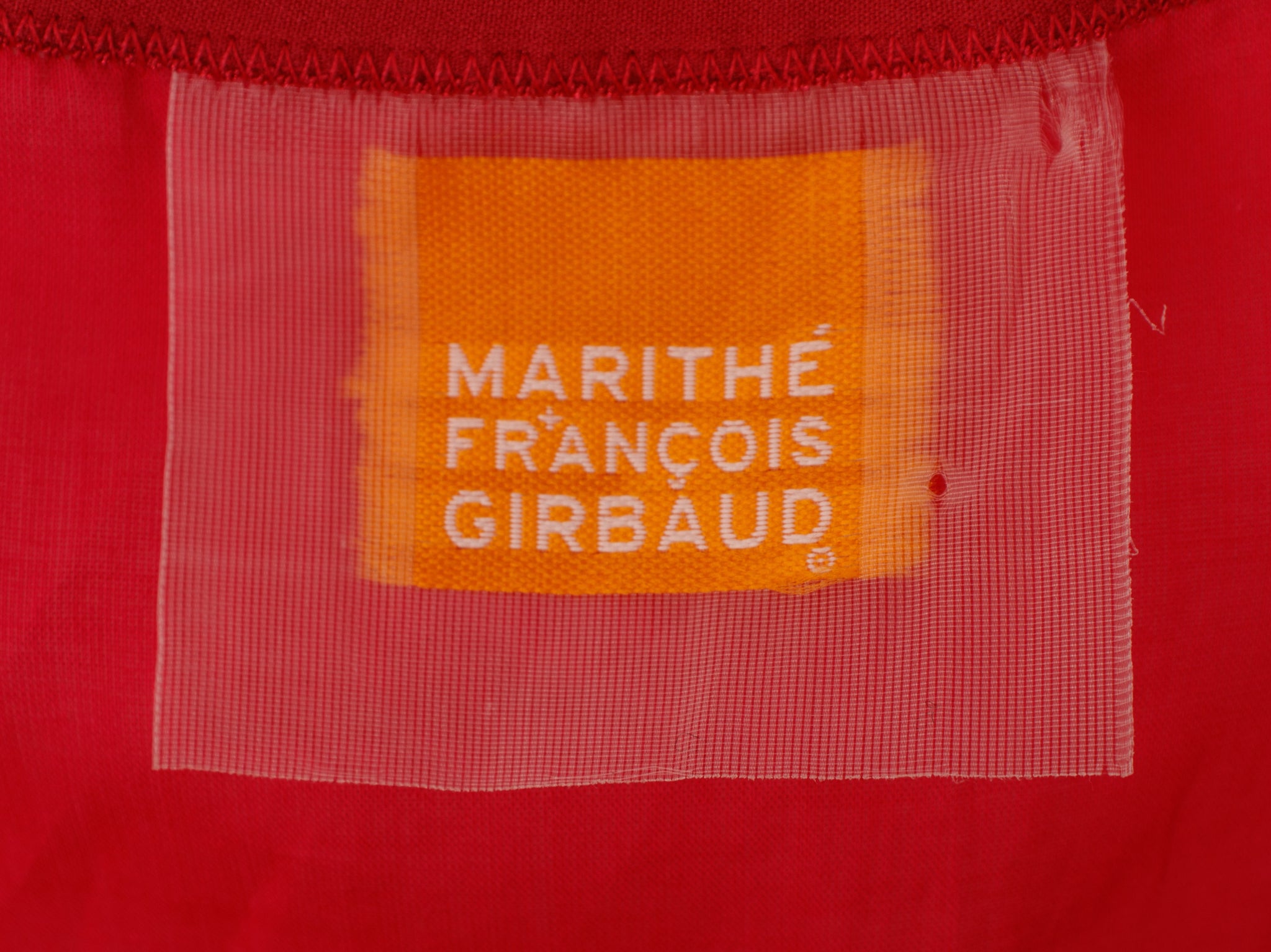 Marithe Francois Girbaud Velvet & Organza Embroidered Dress