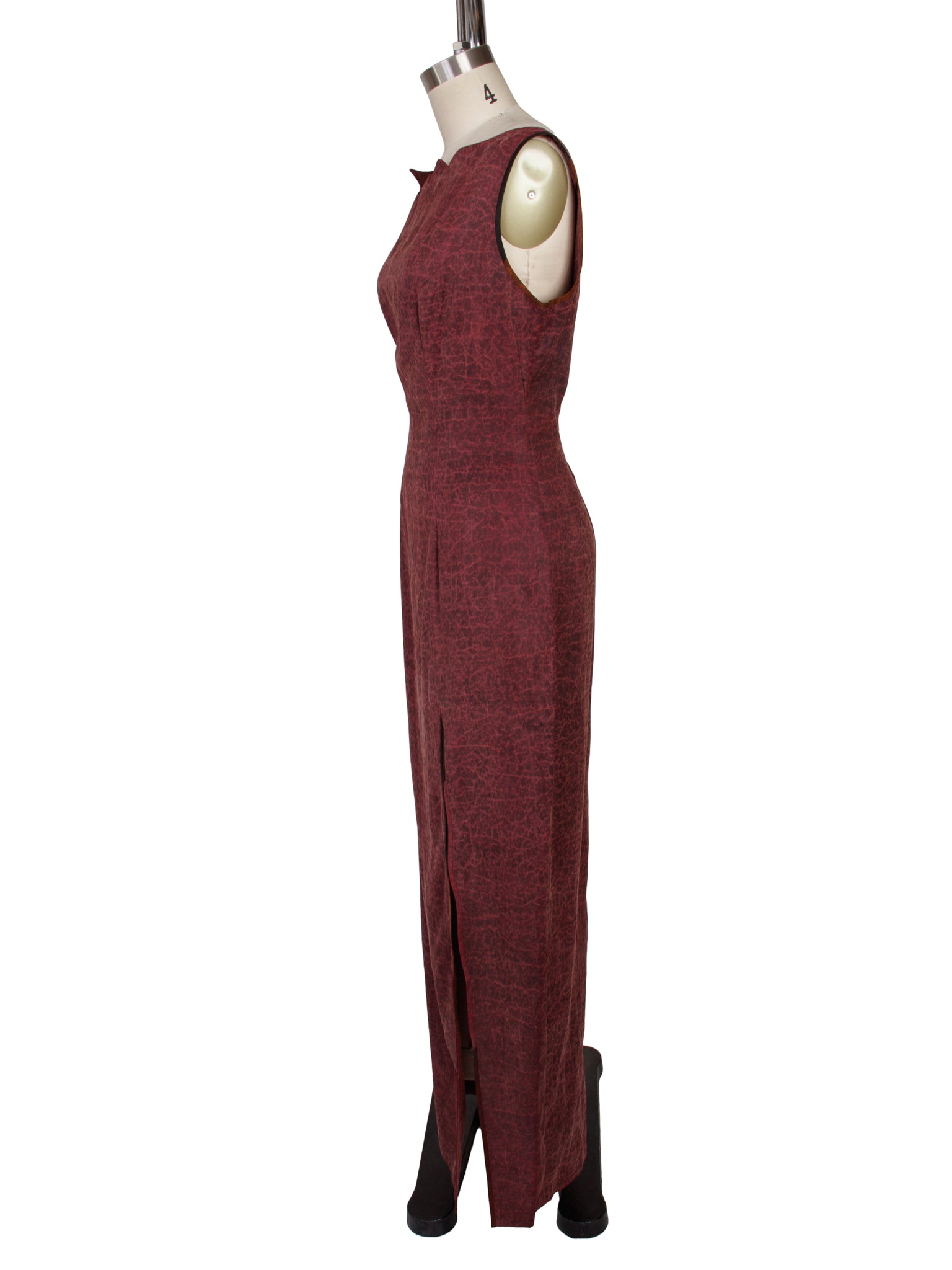 Sophie Hong Washed Silk Hand Dyed Dress