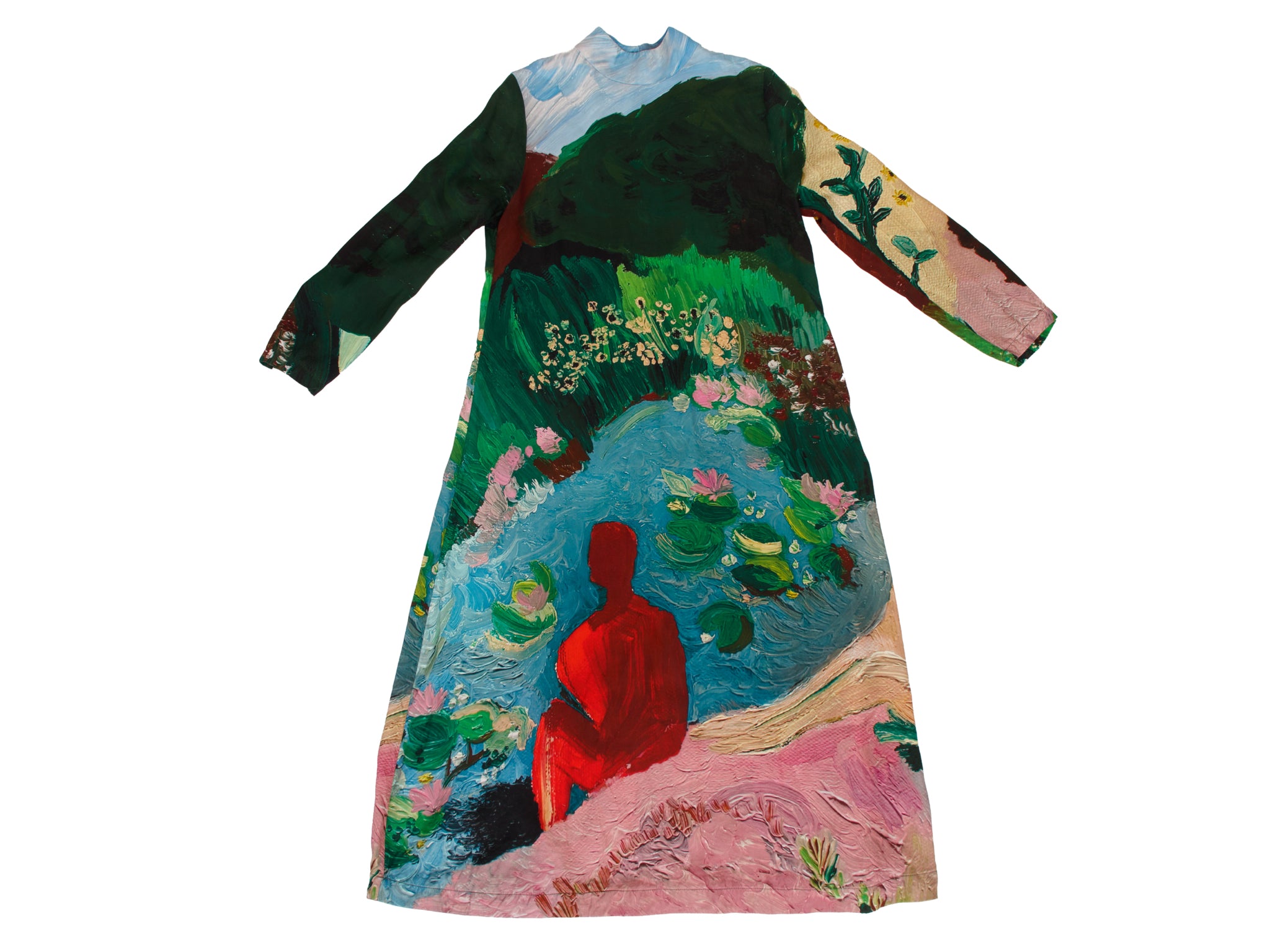 Stine Goya "Summer House" Print Dress