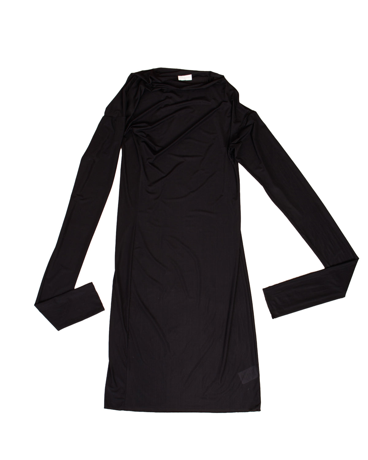 Dries Van Noten Jersey Asymmetrical Dress