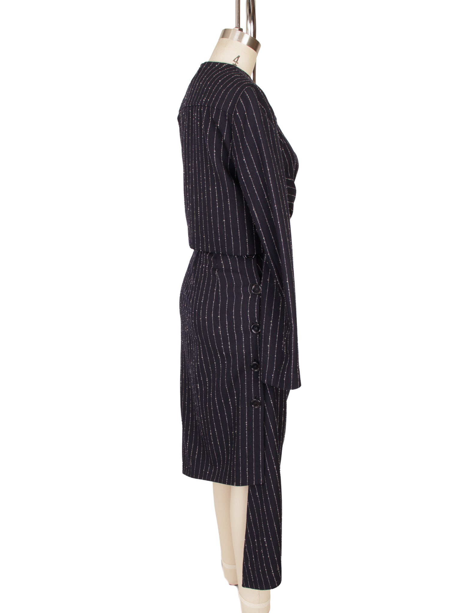 2016 Acne Studios Elvia Pinstripe Dress