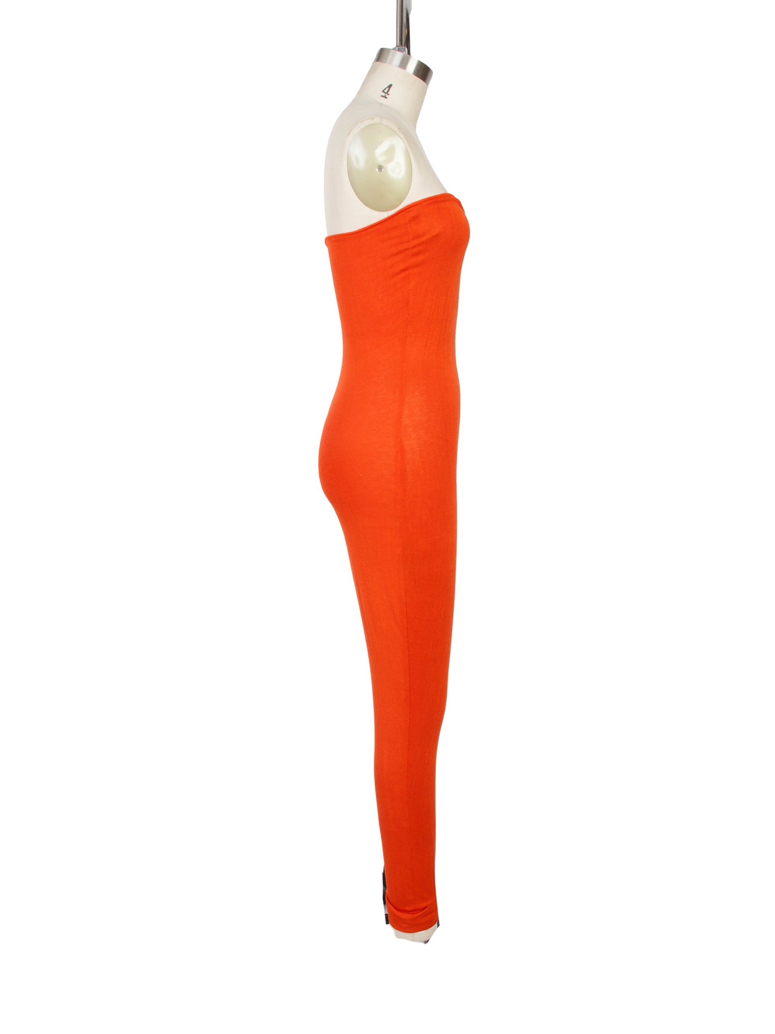 OMO Norma Kamali Lycra Jersey Strapless Jumpsuit