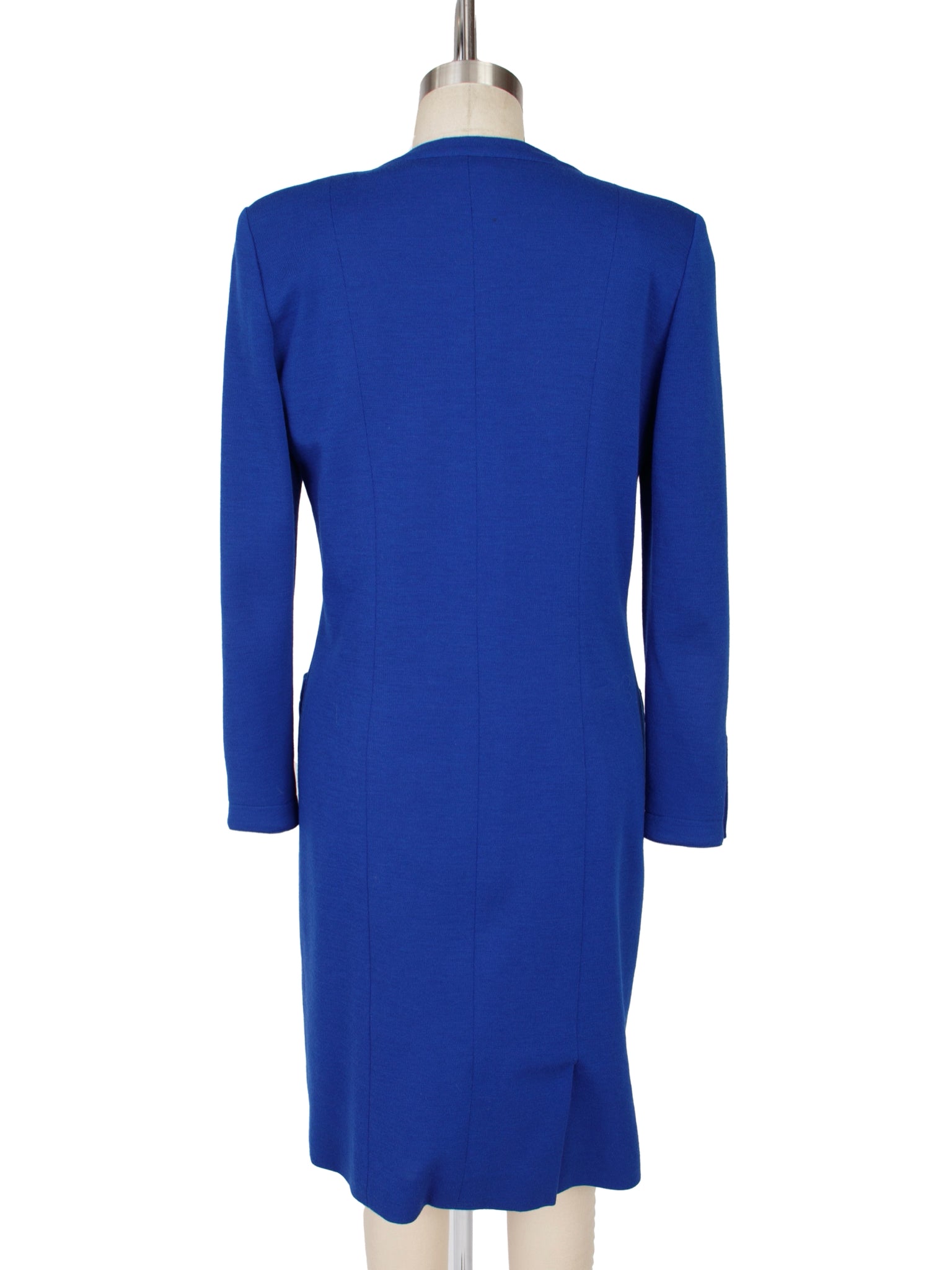 1980's Chanel Boutique Wool Knit Dress