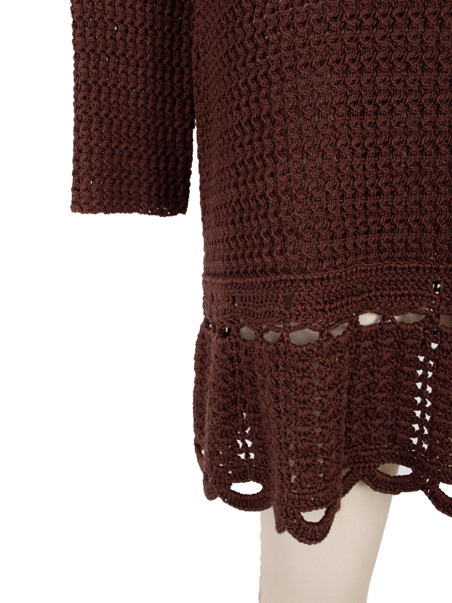 Prada Cotton Crochet Dress