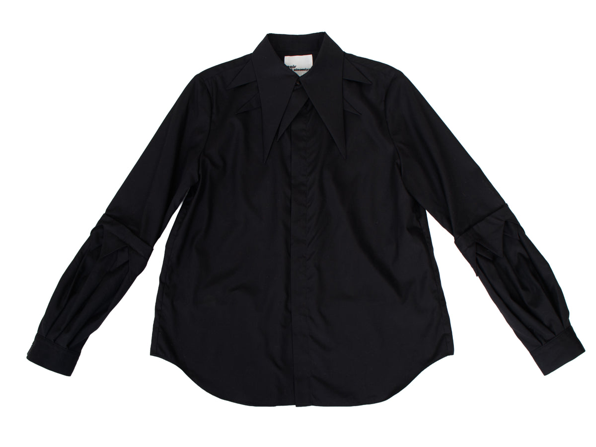 2025 Noir Kei Ninomiya Jester Collar Shirt