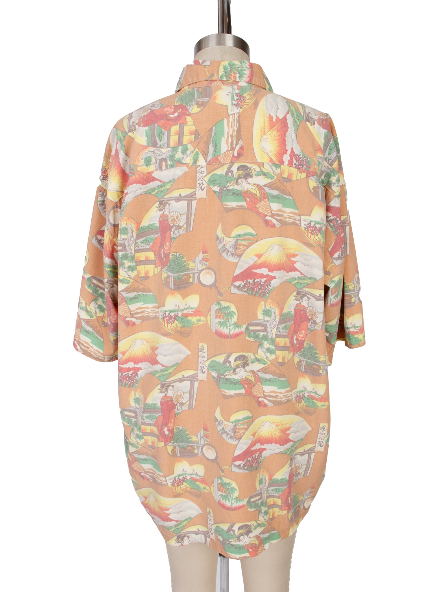 Kansai Man Novelty Print Short Sleeve Shirt