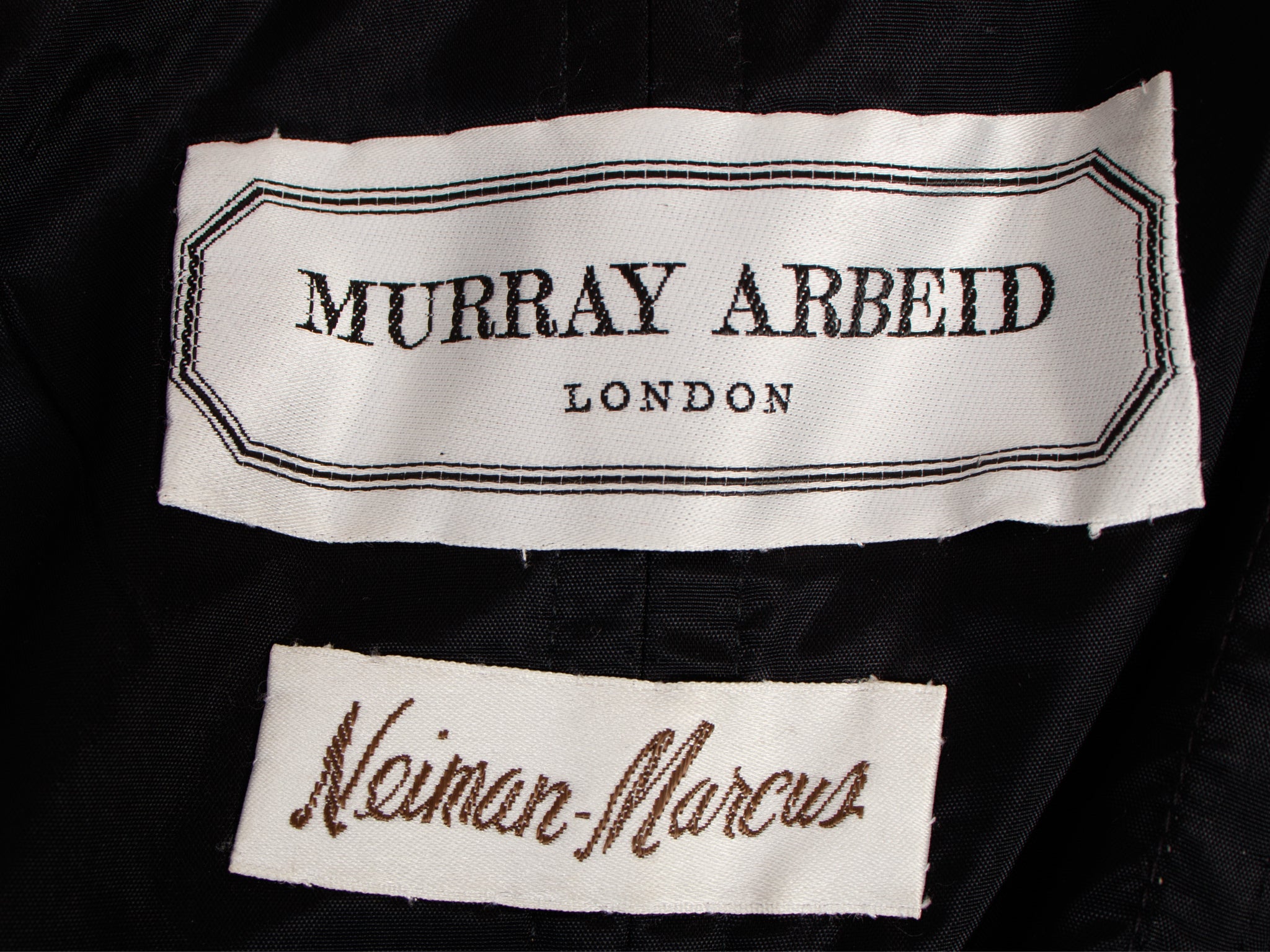 Murray Arbeid Taffeta Rosette Applique Gown