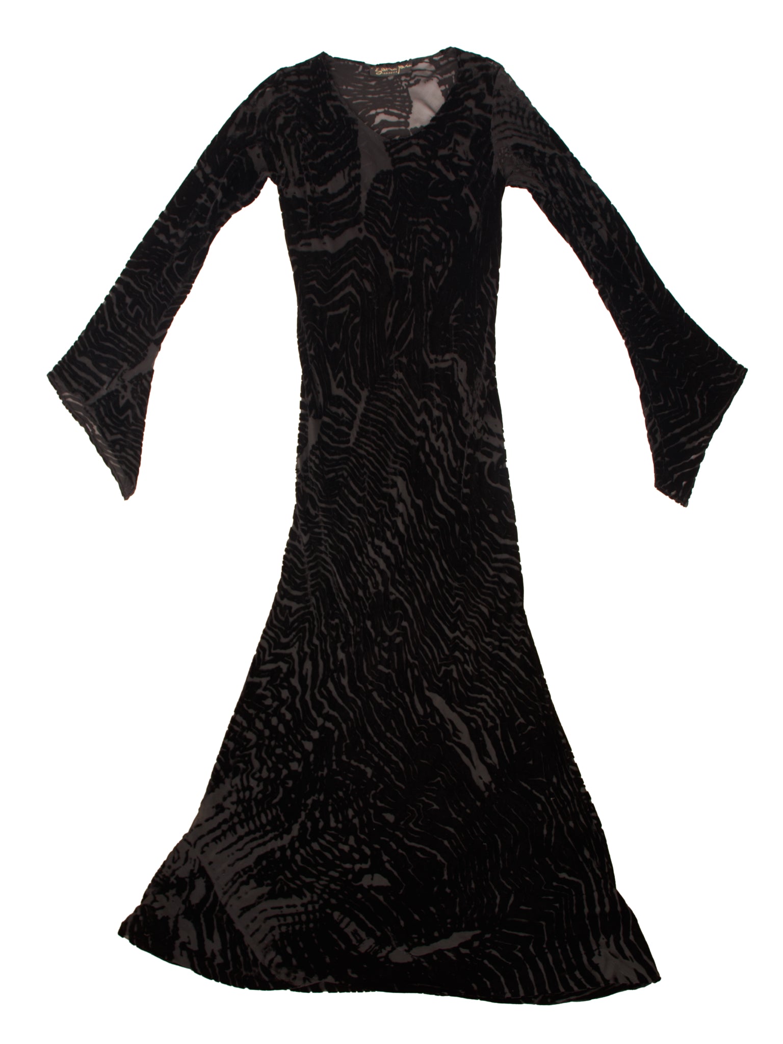Bettina Maria Fahlbusch Velvet Devore Dress