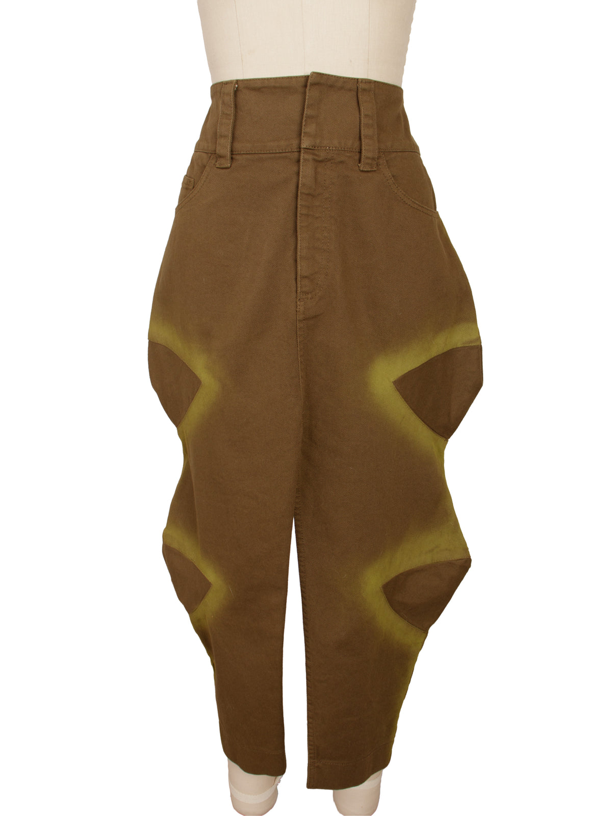 Paula Canovas Del Vas Spray Paint Split Skirt*