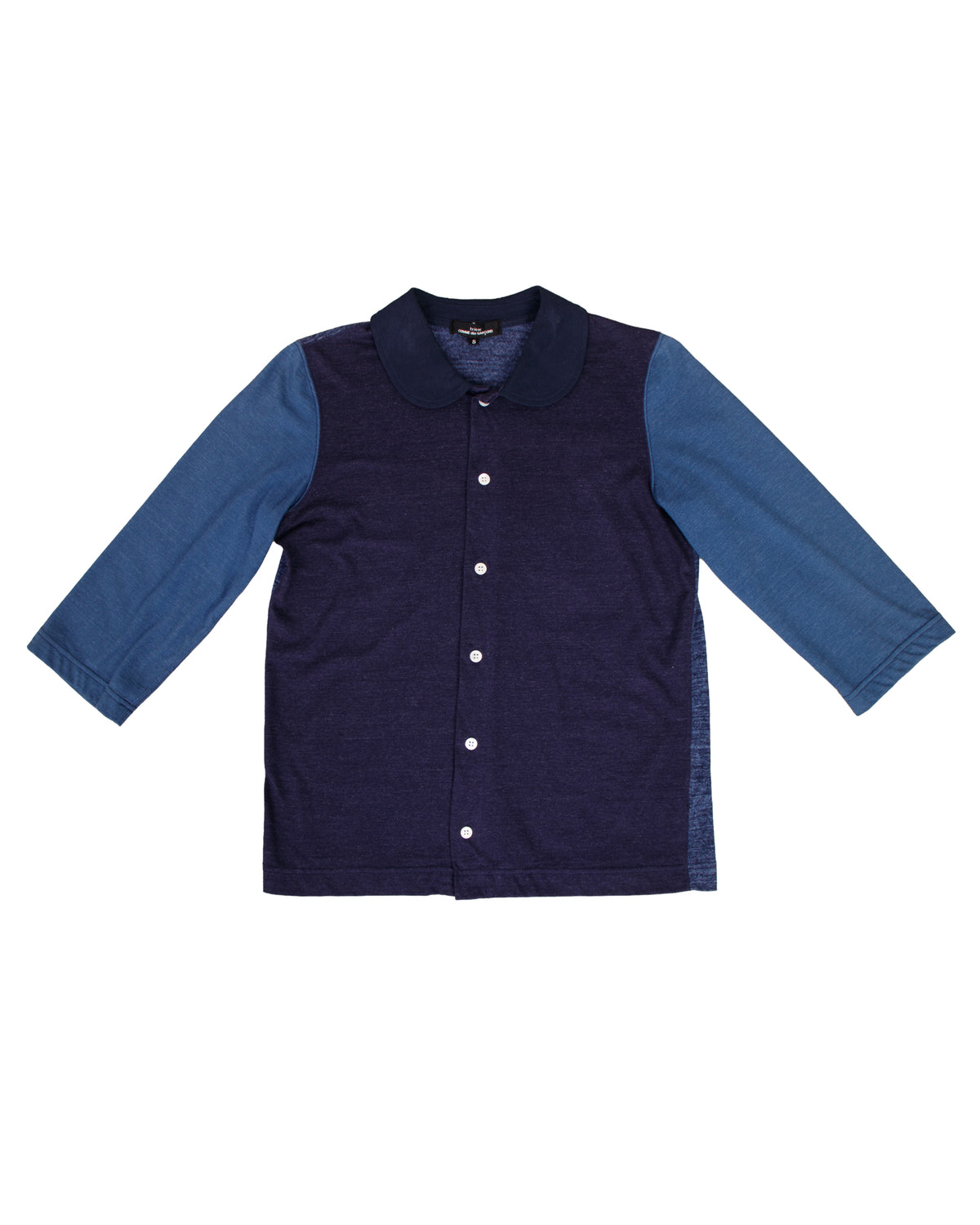 Tricot Comme Des Garcons Color Block Shirt