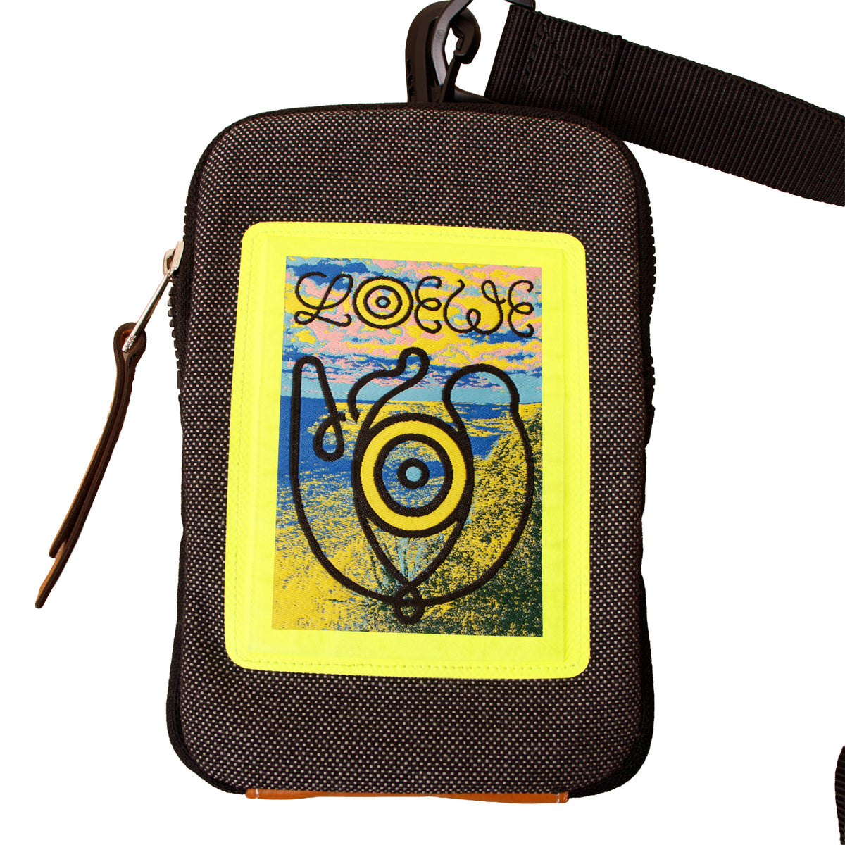 2020 Loewe 'Eye/LOEWE/Nature' Lanyard Zip Pouch