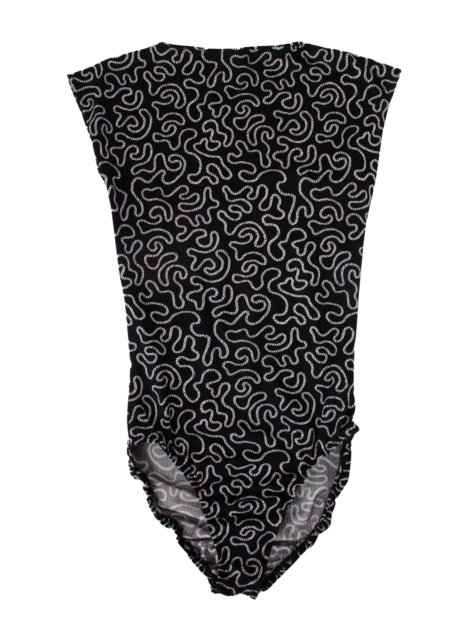 Norma Kamali Squiggle Bodysuit