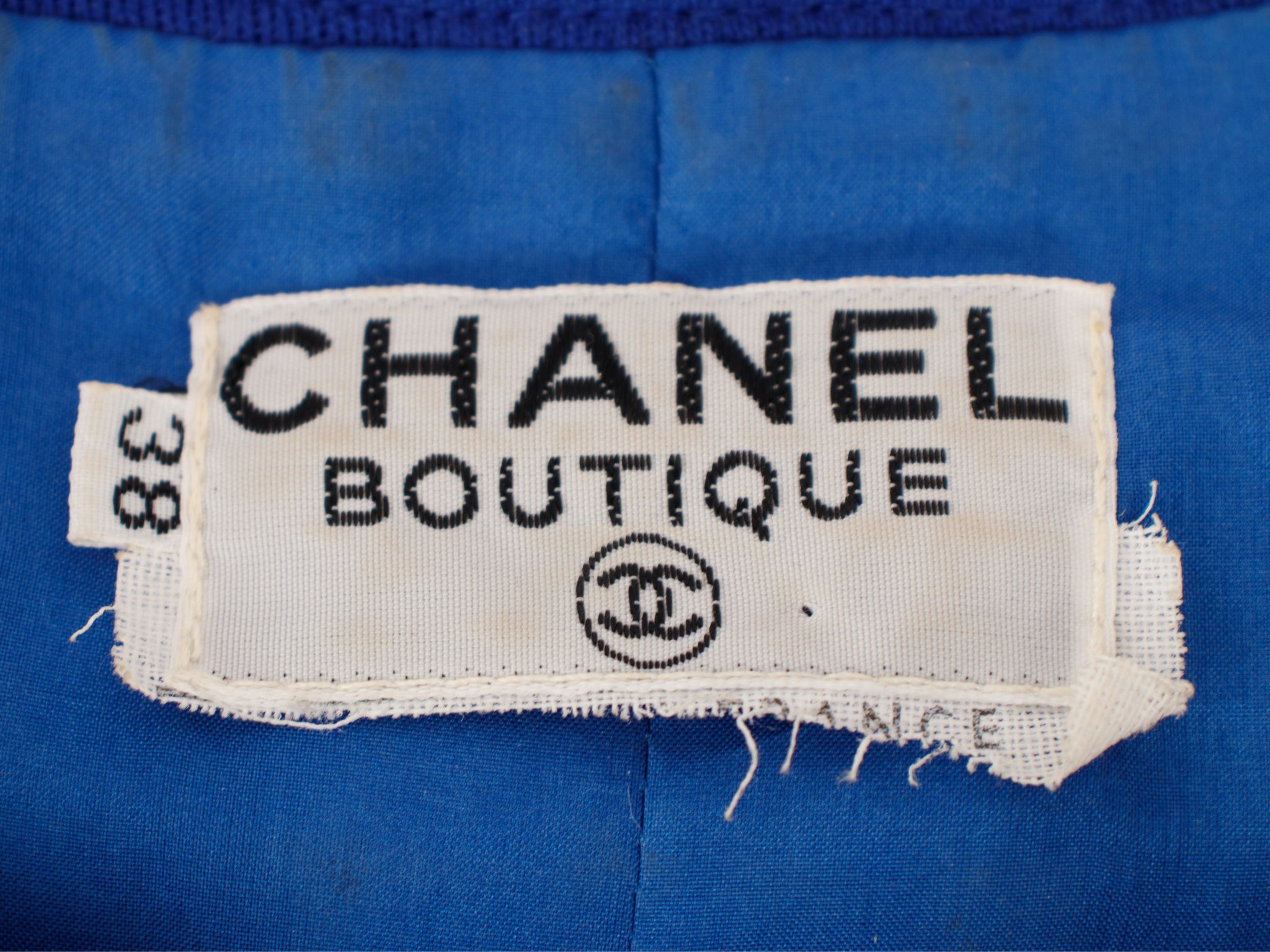 1980's Chanel Boutique Wool Knit Dress