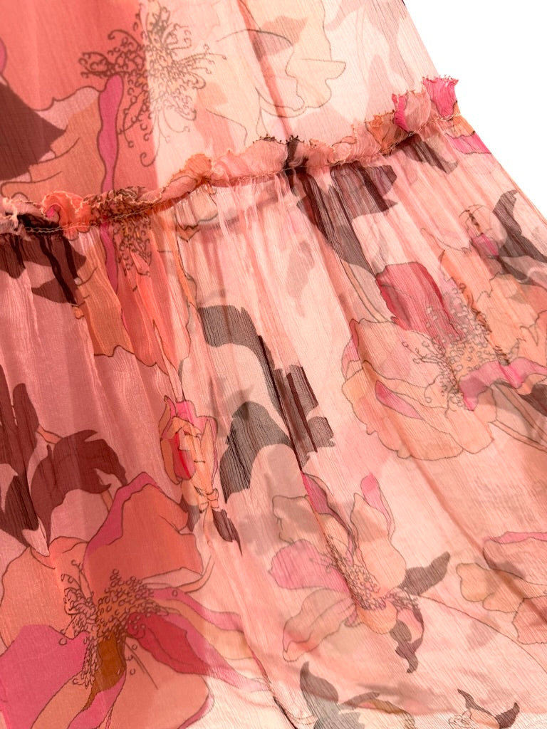 Zimmermann Silk Printed Skirt
