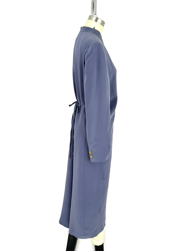Morgane Le Fay Silk Wrap Coat